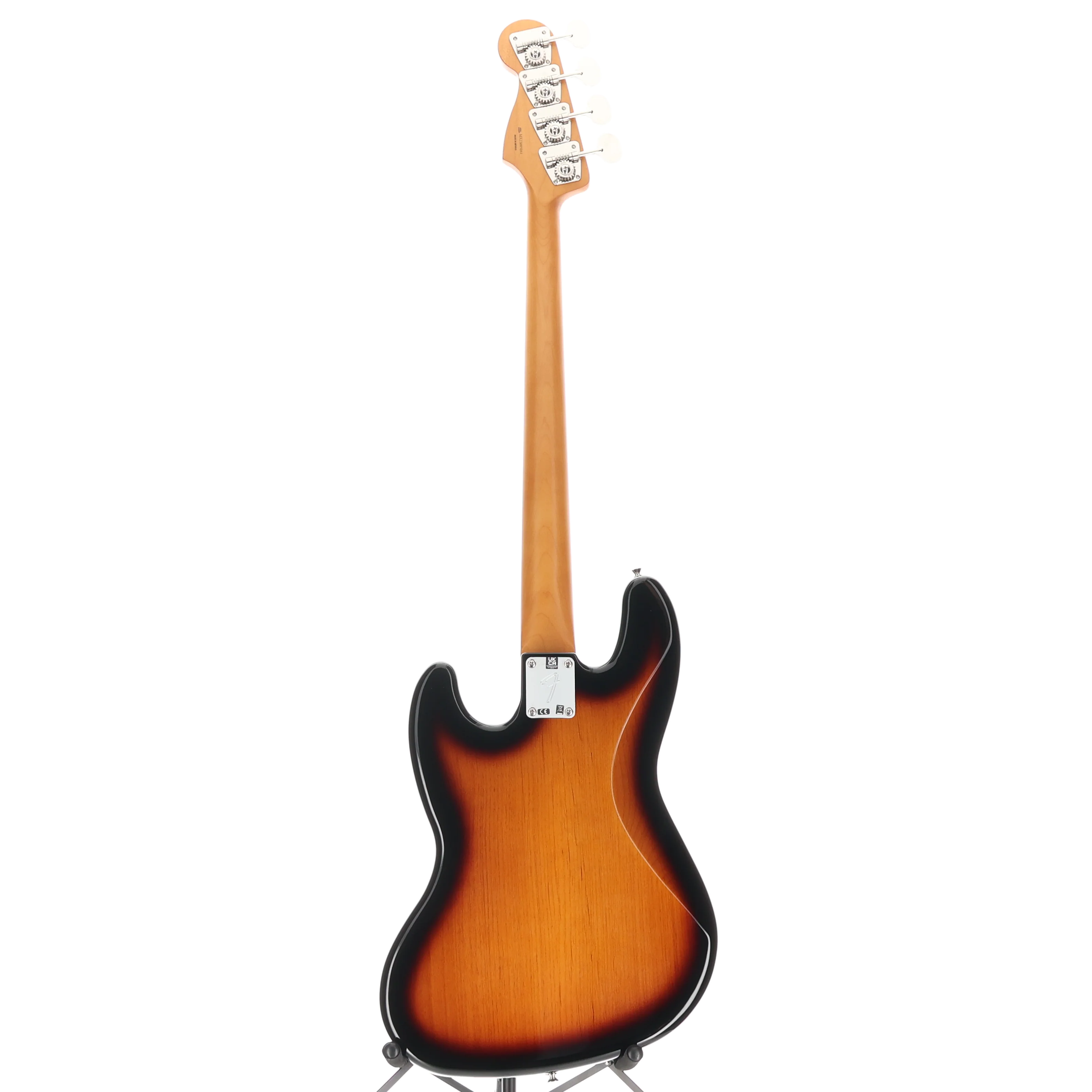 Fender Gold Foil Jazz Bass, 2-Color Sunburst, Plays Great (B12) (05041) - Image 6