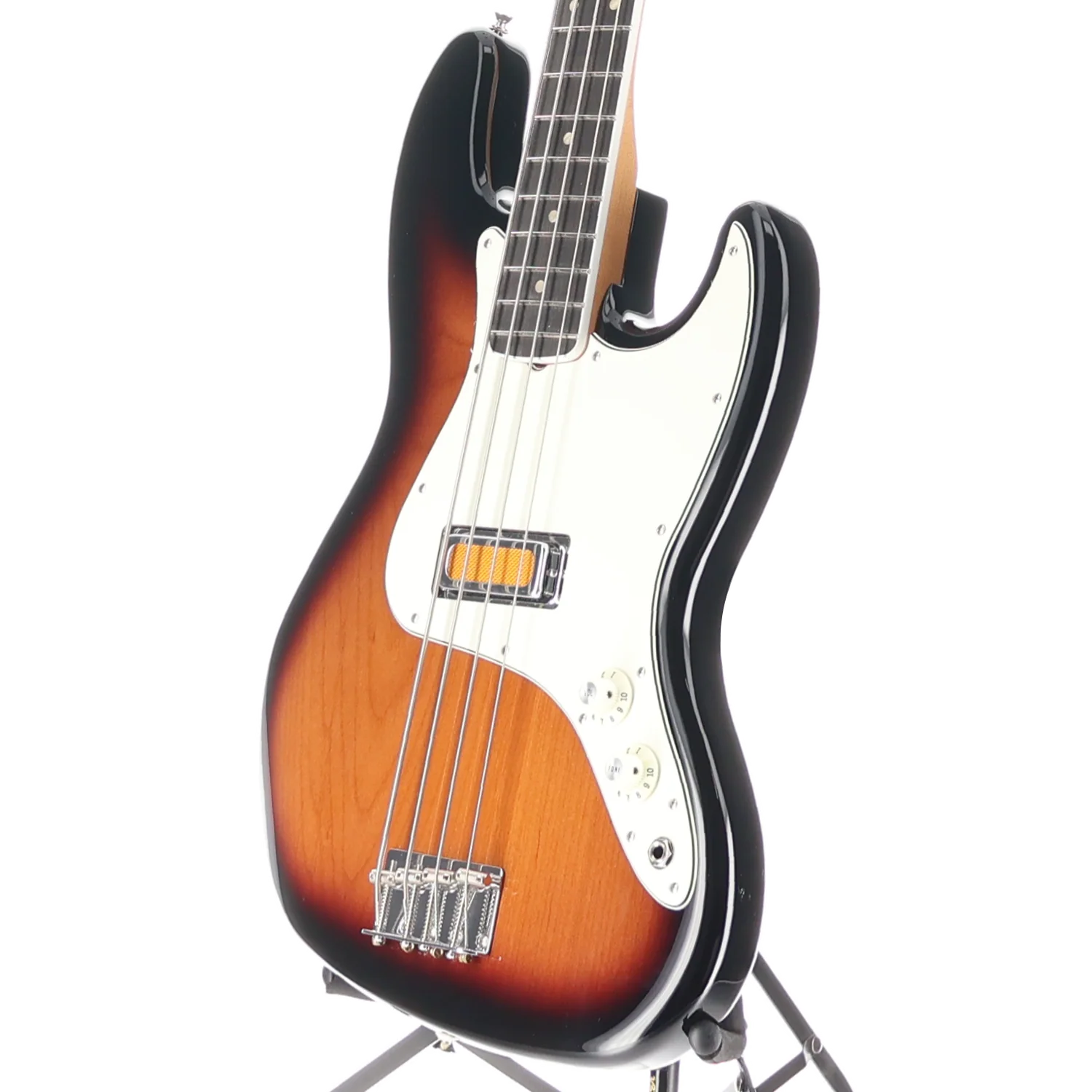 Fender Gold Foil Jazz Bass, 2-Color Sunburst, Professional Setup (Y9) (12853) - Image 4