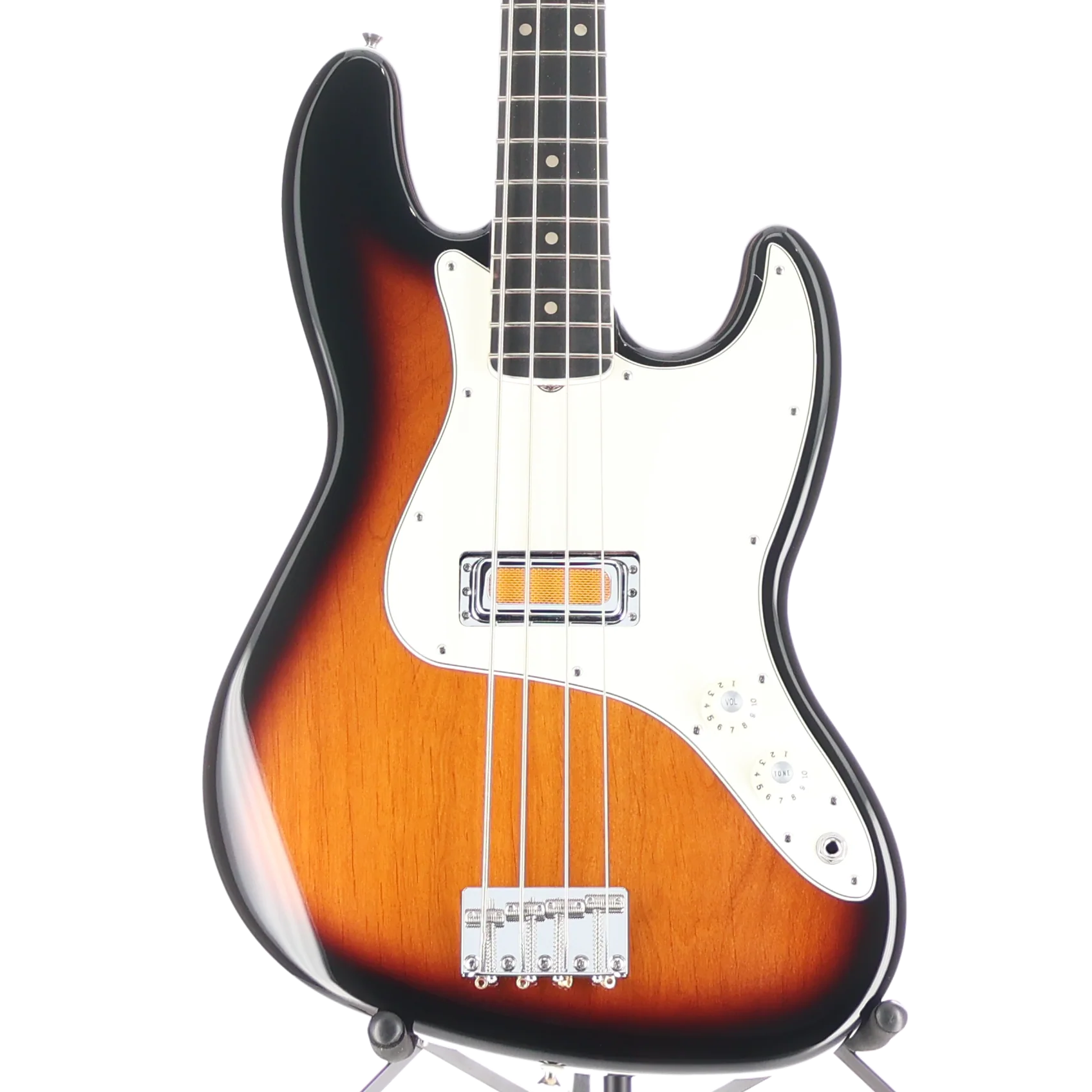 Fender Gold Foil Jazz Bass, Ebony Fingerboard, 2-Color Sunburst (RP) (11303)