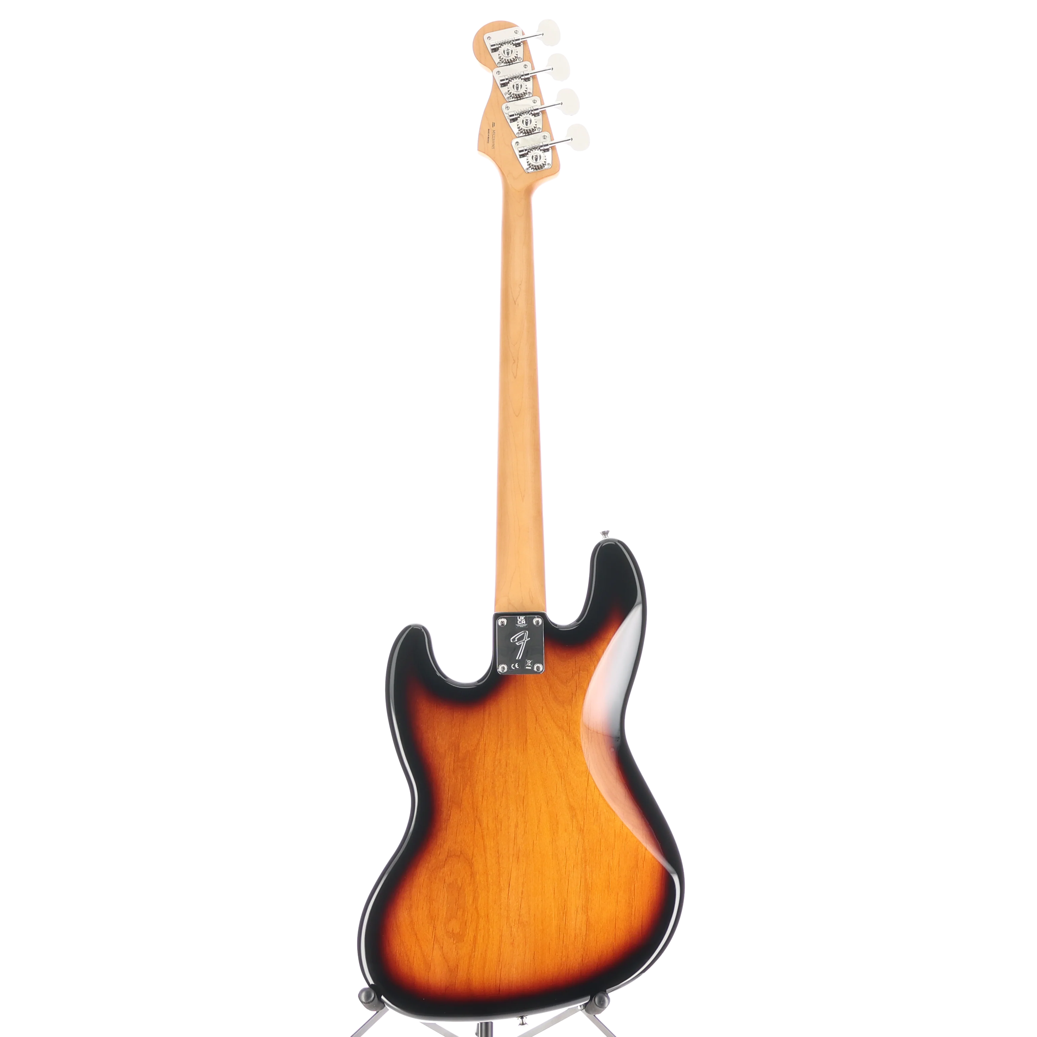 Fender Gold Foil Jazz Bass, Ebony Fingerboard, 2-Color Sunburst (RP) (11303) - Image 6