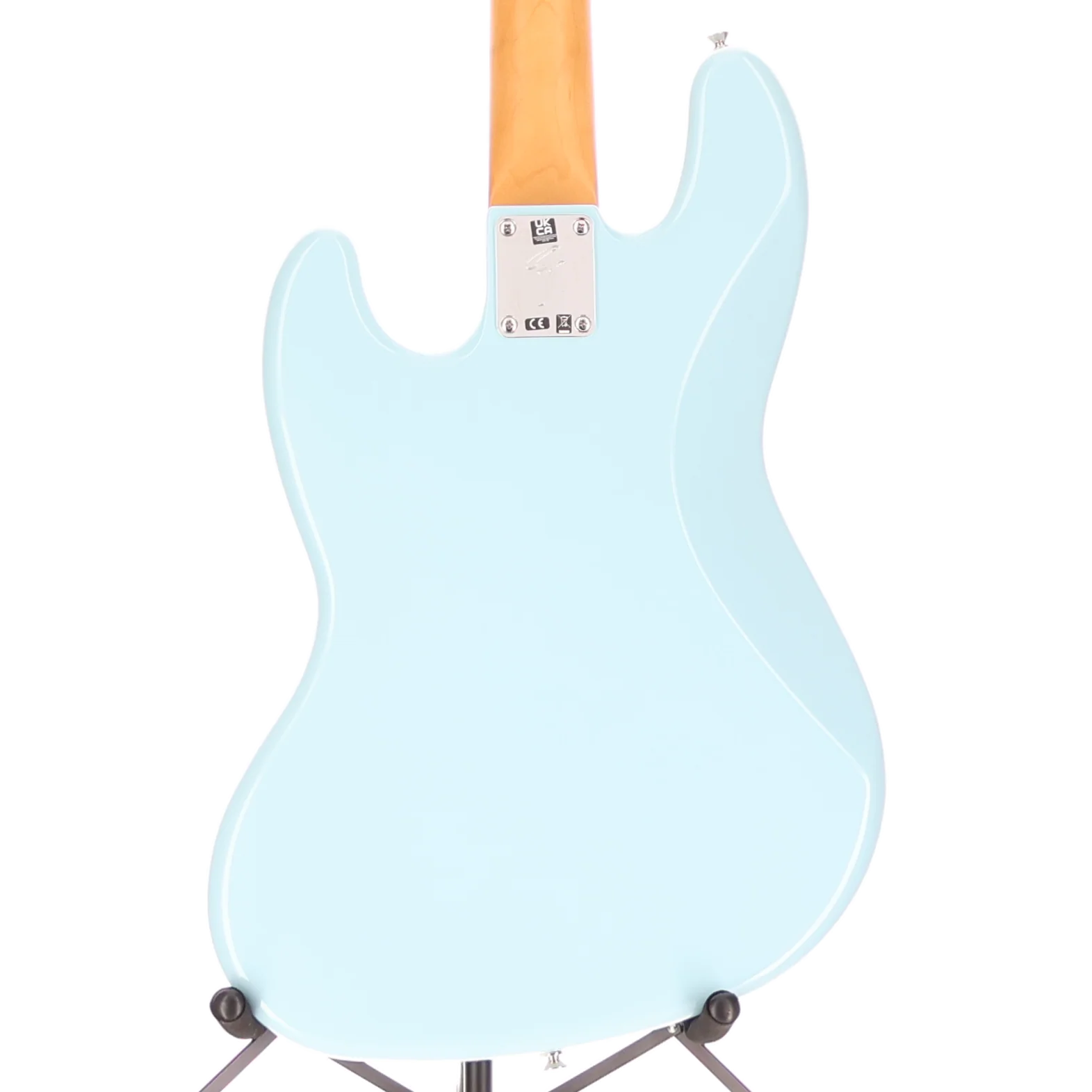 Fender Gold Foil Jazz Bass, Sonic Blue, Professional Setup (B7) (96229) - Image 2