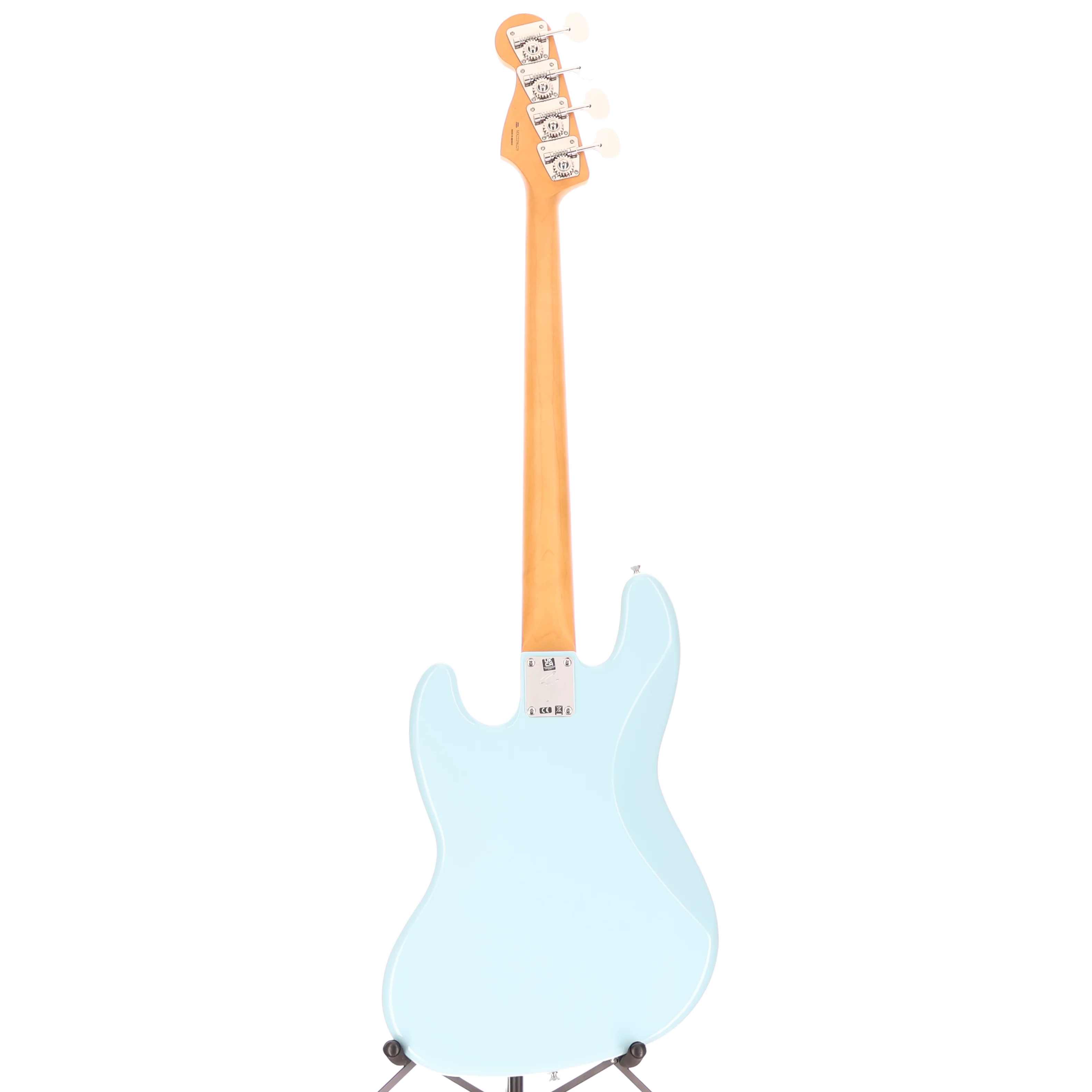 Fender Gold Foil Jazz Bass, Sonic Blue, Professional Setup (B7) (96229) - Image 6