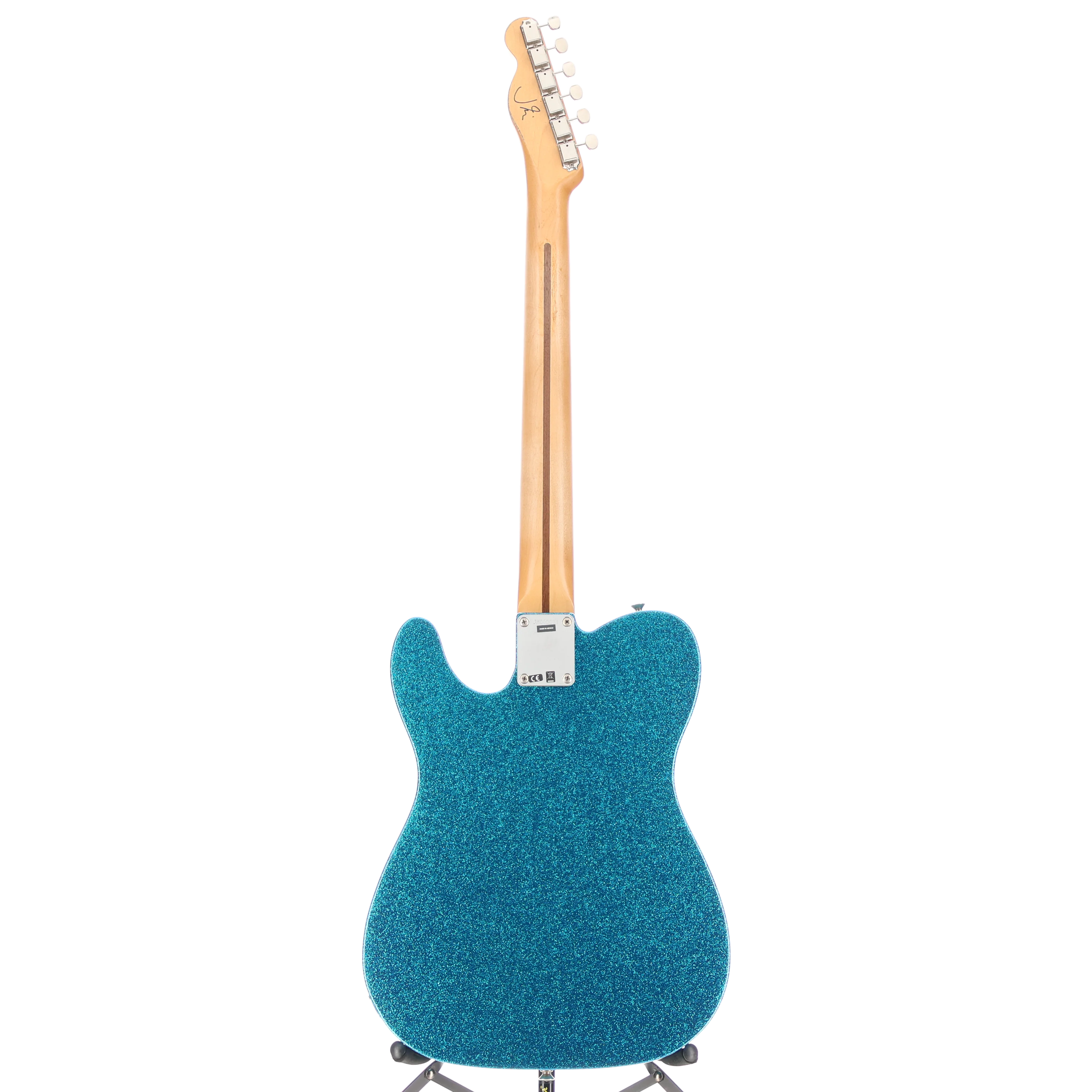 Fender J Mascis Telecaster, Maple Fingerboard, Bottle Rocket Blue Flake, Plays Great (F3) (00031) - Image 6