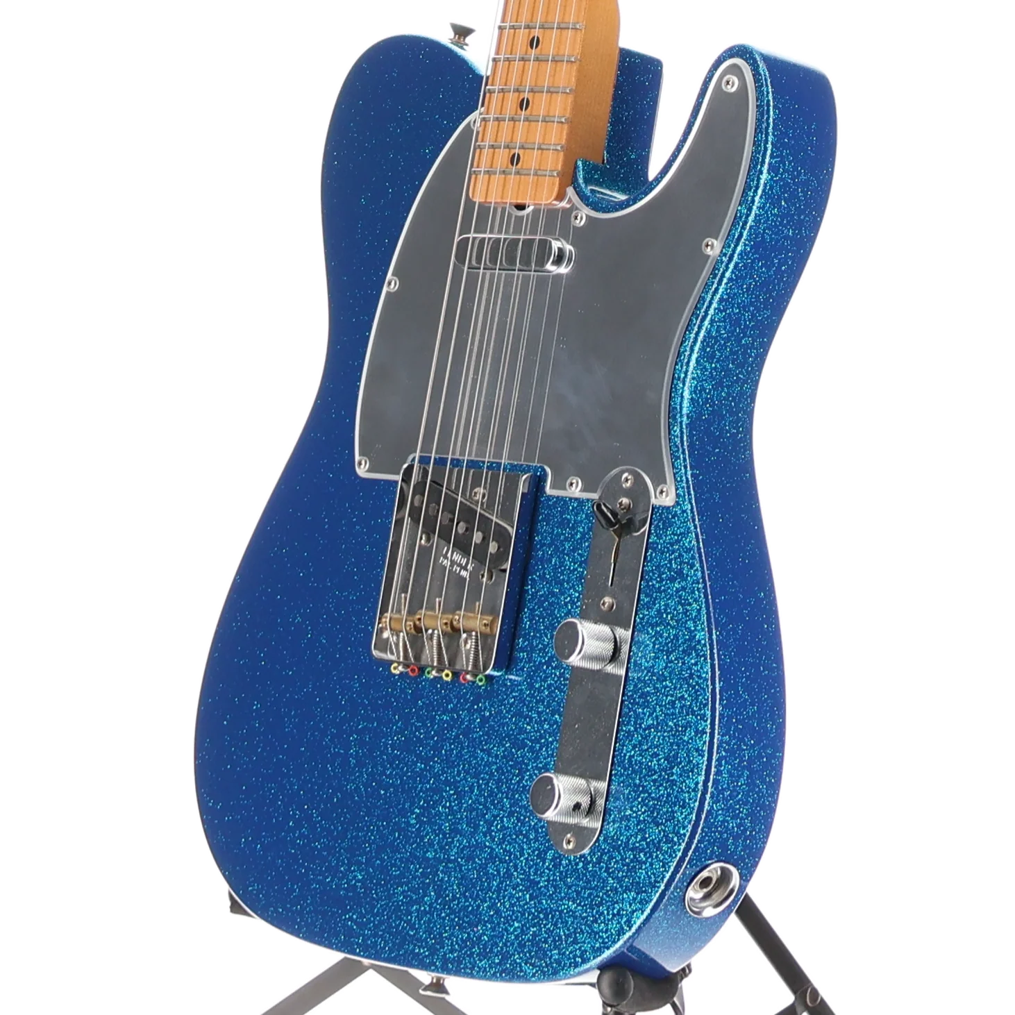 Fender J Mascis Telecaster, Maple Fingerboard, Bottle Rocket Blue Flake, Plays Great (Y3) (00454) - Image 4