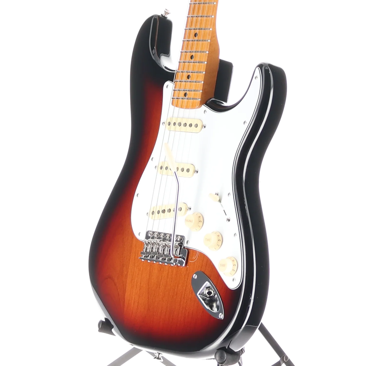 Fender Jimi Hendrix Stratocaster, 3-Color Sunburst, Maple, Fingerboard, Plays Great (E7) (47831) - Image 4
