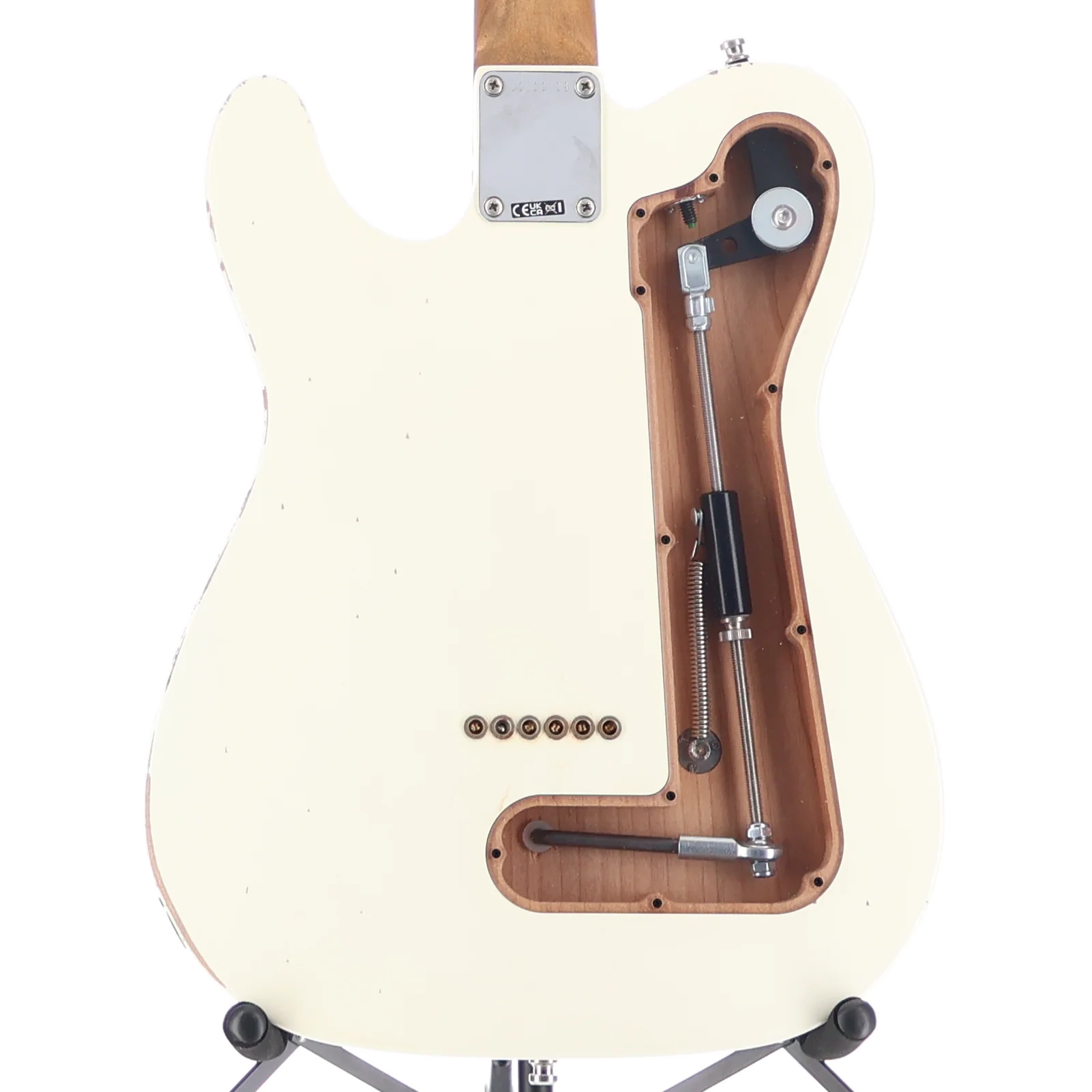 Fender John Osborne Telecaster, Maple Fingerboard, Olympic White (X4) (00109) - Image 2