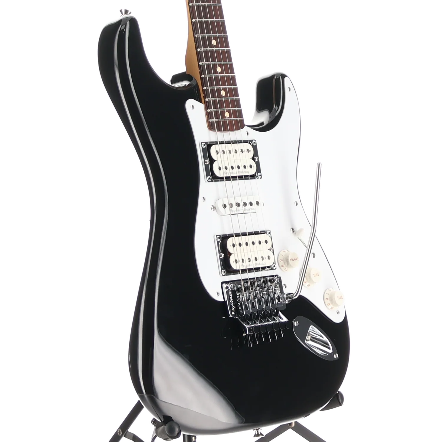Fender Limited Edition 50th Anniversary Dave Murray Stratocaster, Black, Plays Great (C6) (00140) - Image 3