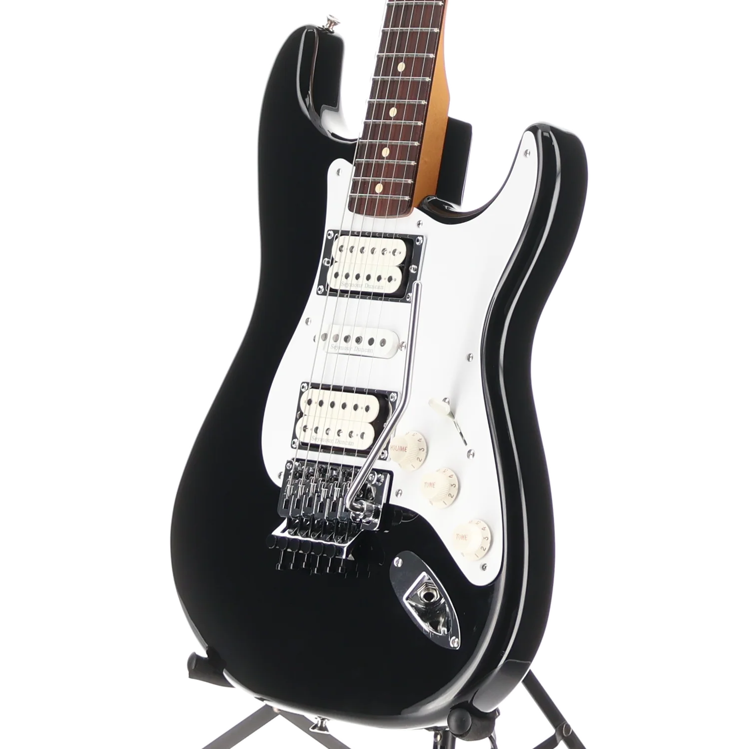 Fender Limited Edition 50th Anniversary Dave Murray Stratocaster, Black, Plays Great (C6) (00140) - Image 4