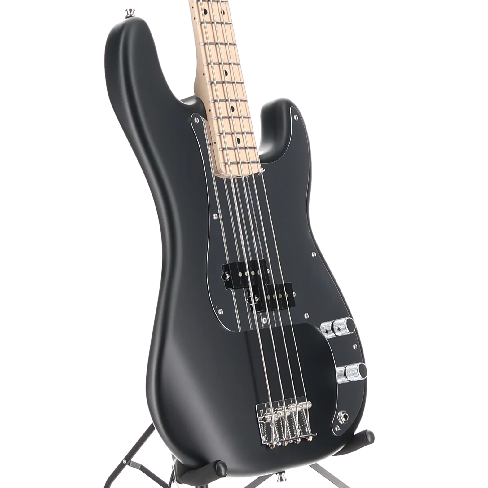 Fender Limited Edition 50th Anniversary Steve Harris Precision Bass, Maple Fingerboard, Satin Black (U4) (37700) - Image 3