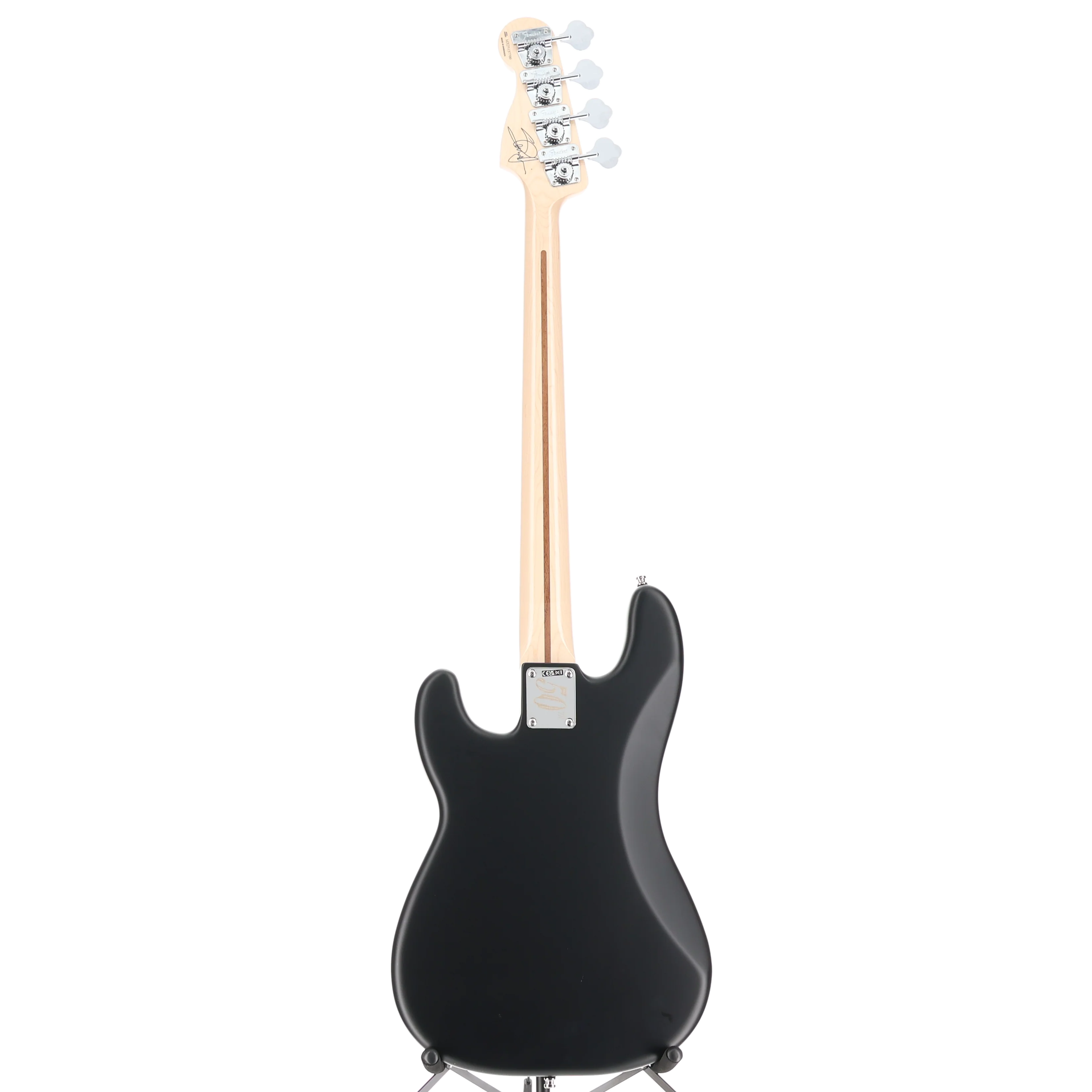 Fender Limited Edition 50th Anniversary Steve Harris Precision Bass, Maple Fingerboard, Satin Black (U4) (37700) - Image 6