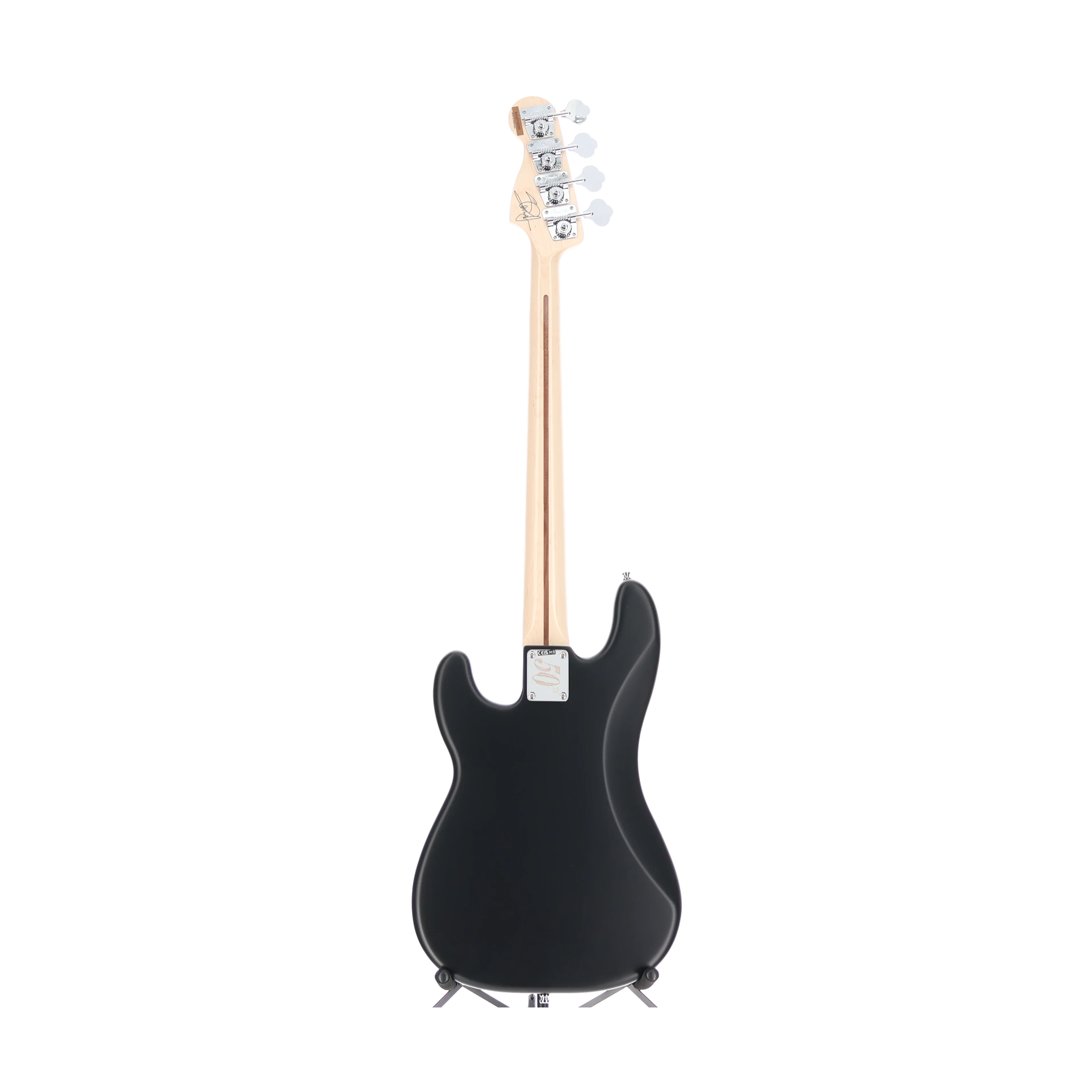 Fender Limited Edition 50th Anniversary Steve Harris Precision Bass, Satin Black, Pro Setup (V13) (45395) - Image 6