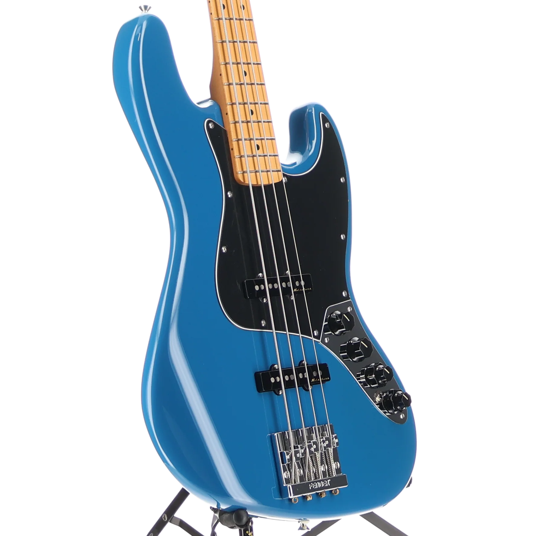 Fender Player II Modified Active Jazz Bass, Maple Fingerboard, Electric Blue (RP) (22335) - Image 3