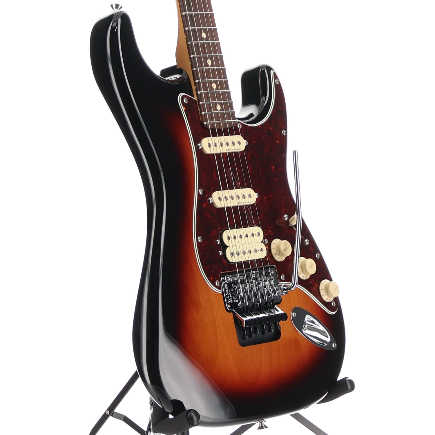 Fender Player II Modified Stratocaster HSS Floyd Rose, 3-Color Sunburst, Plays Great (E6) (49464) - Image 3