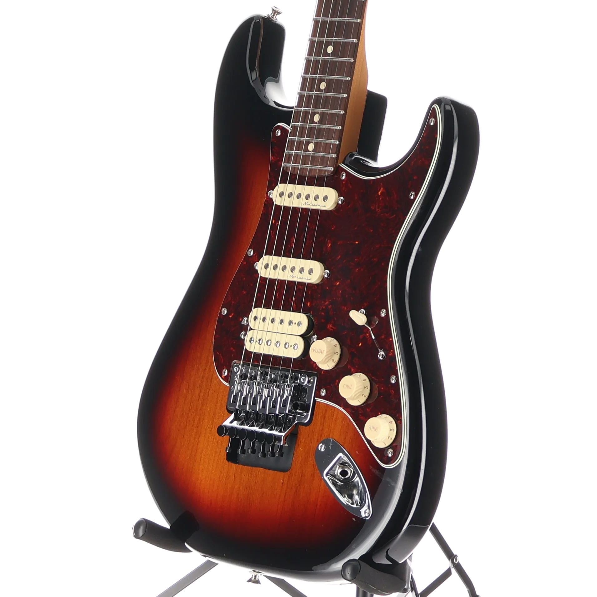 Fender Player II Modified Stratocaster HSS Floyd Rose, Rosewood Fingerboard, 3-Color Sunburst (U10) (08791) - Image 4