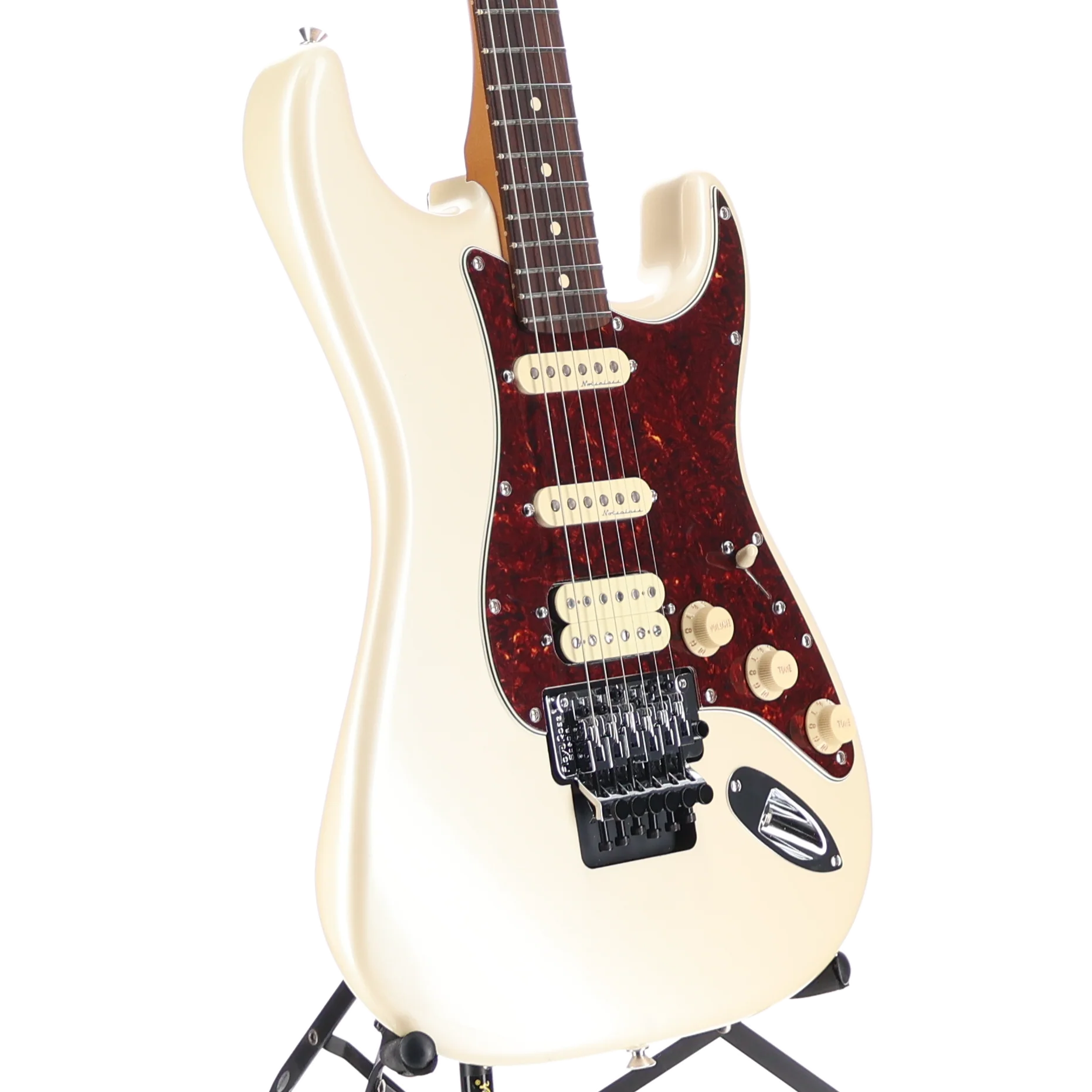 Fender Player II Modified Stratocaster HSS Floyd Rose, Rosewood Fingerboard, Olympic Pearl (X1) (11180) - Image 3