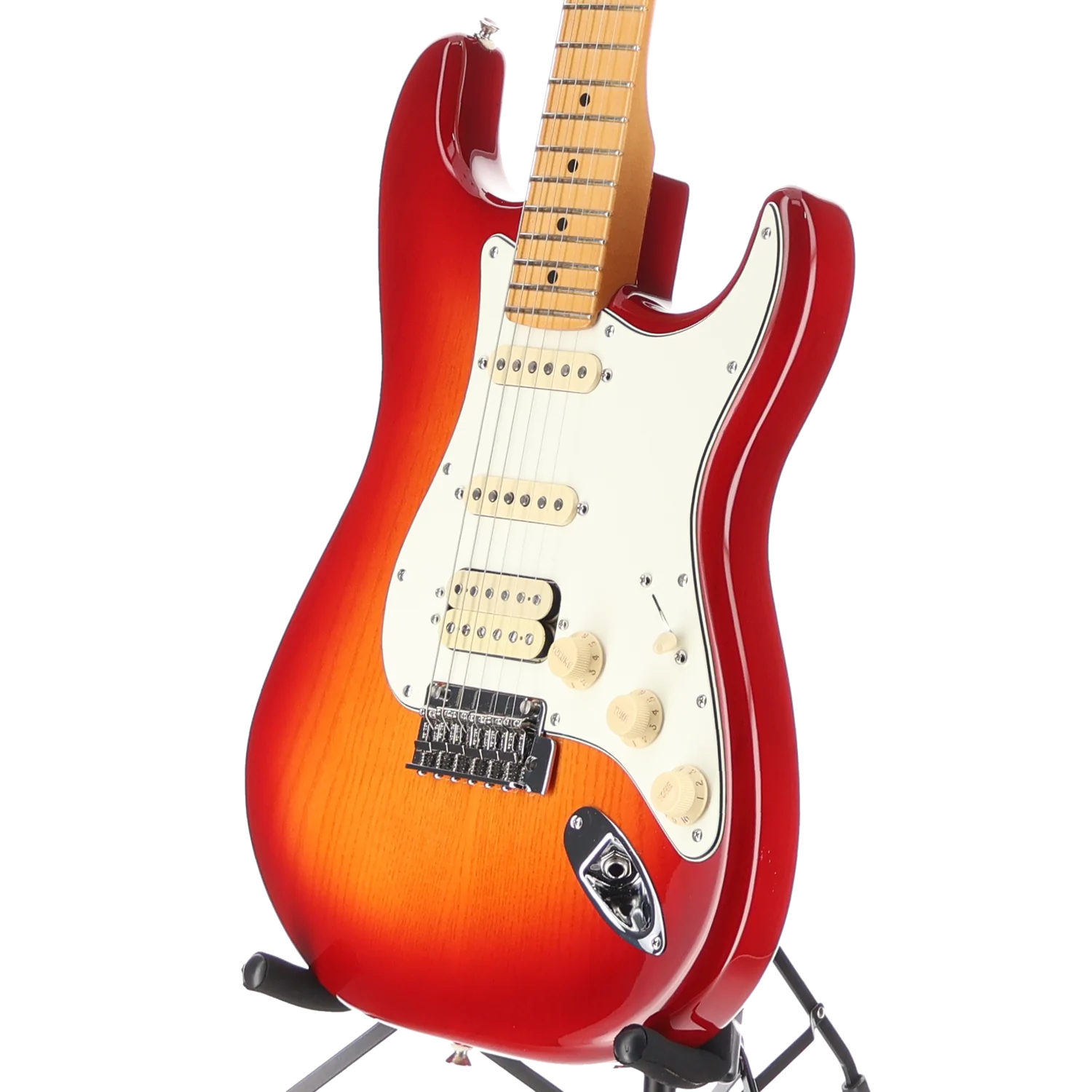 Fender Player II Stratocaster HSS, Aged Cherry Burst, Plays Great (Y5) (28421) - Image 4