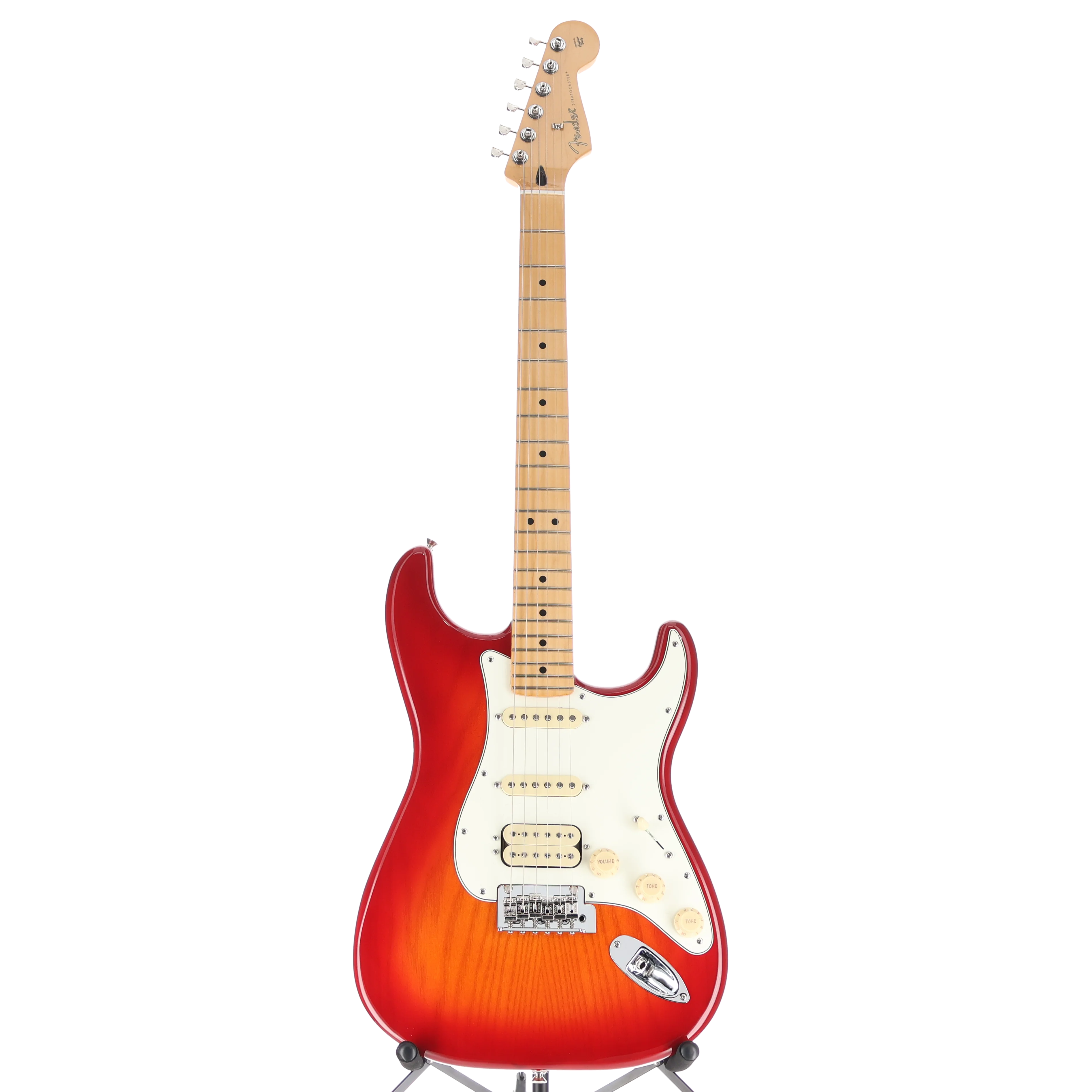 Fender Player II Stratocaster HSS, Maple Fingerboard, Aged Cherry Burst (SR) (22180) - Image 5
