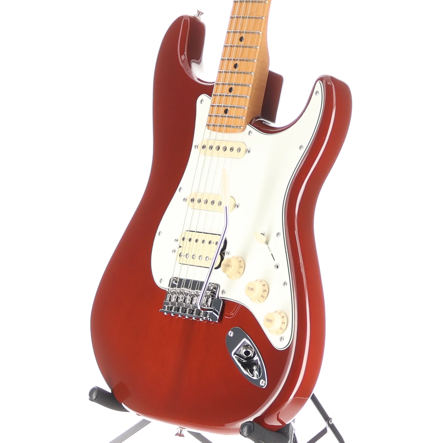 Fender Player II Stratocaster HSS, Maple Fingerboard, Transparent Mocha Burst (I13) (02407) - Image 4