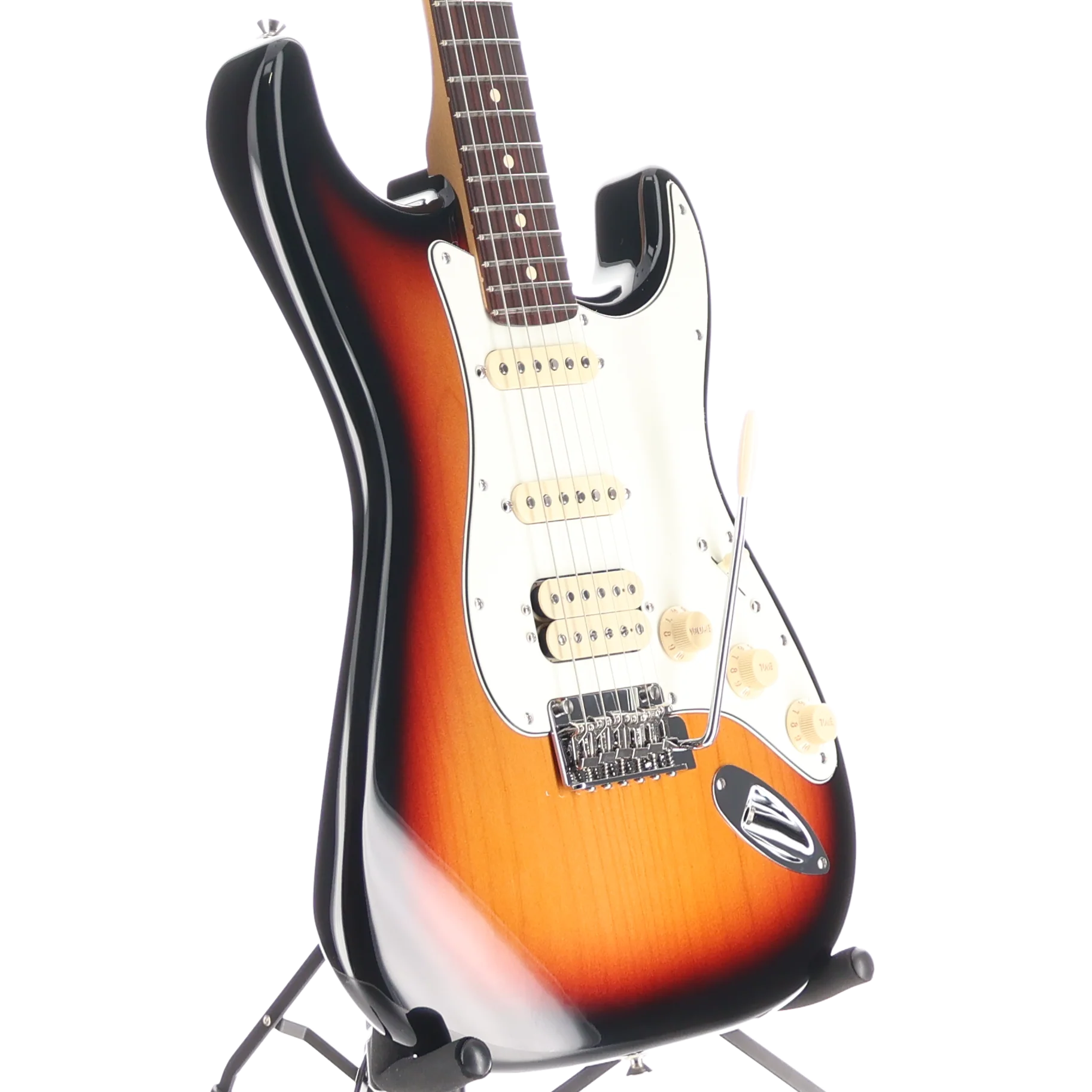 Fender Player II Stratocaster HSS, Rosewood Fingerboard, 3-Color Sunburst (Y10) (17370) - Image 3