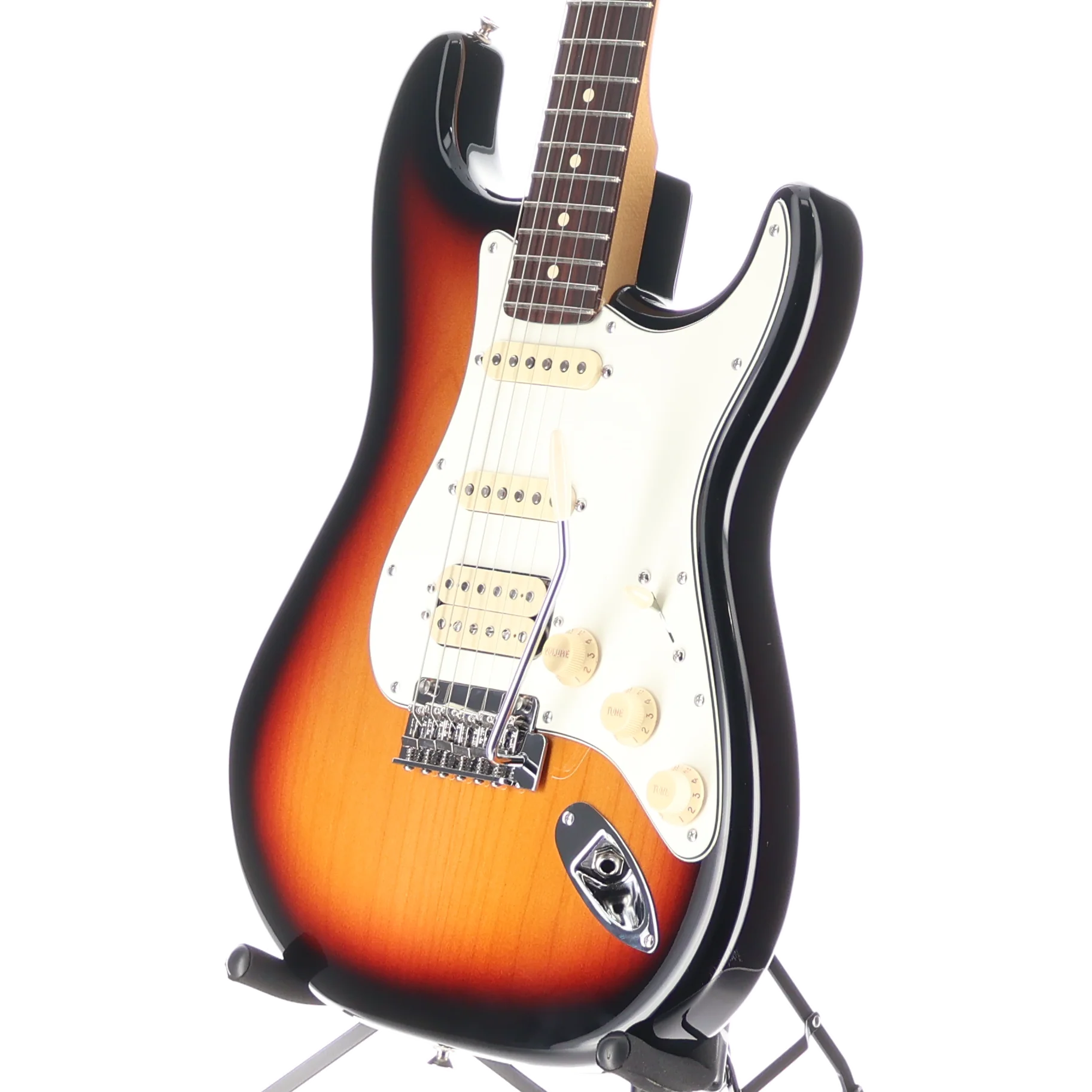Fender Player II Stratocaster HSS, Rosewood Fingerboard, 3-Color Sunburst (Y10) (17370) - Image 4