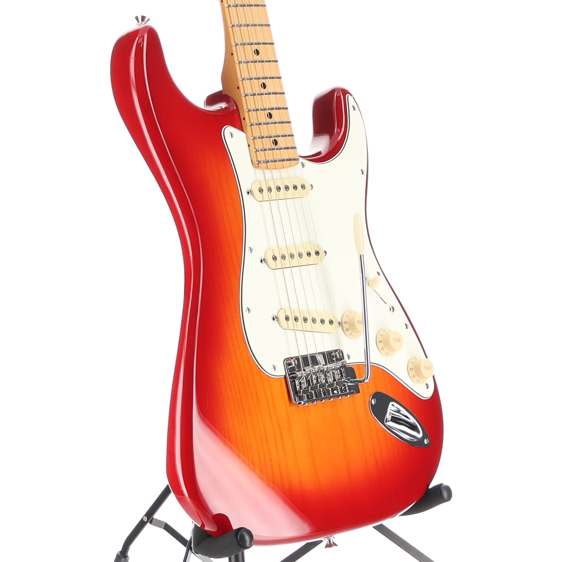 Fender Player II Stratocaster, Maple Fingerboard, Aged Cherry Burst, Fully Tested (Q2) (20845) - Image 3