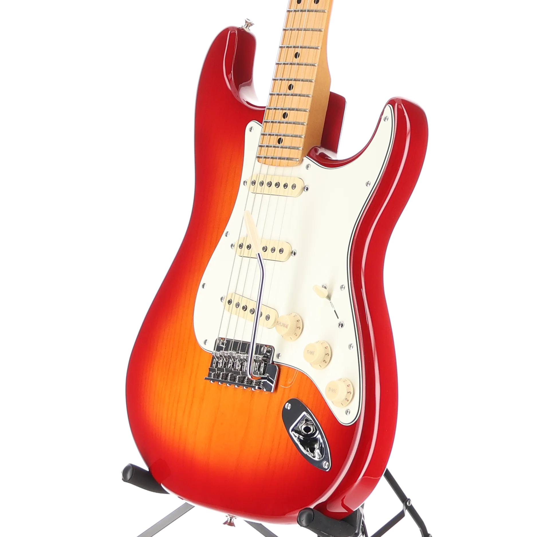 Fender Player II Stratocaster, Maple Fingerboard, Aged Cherry Burst, Fully Tested (Q2) (20845) - Image 4
