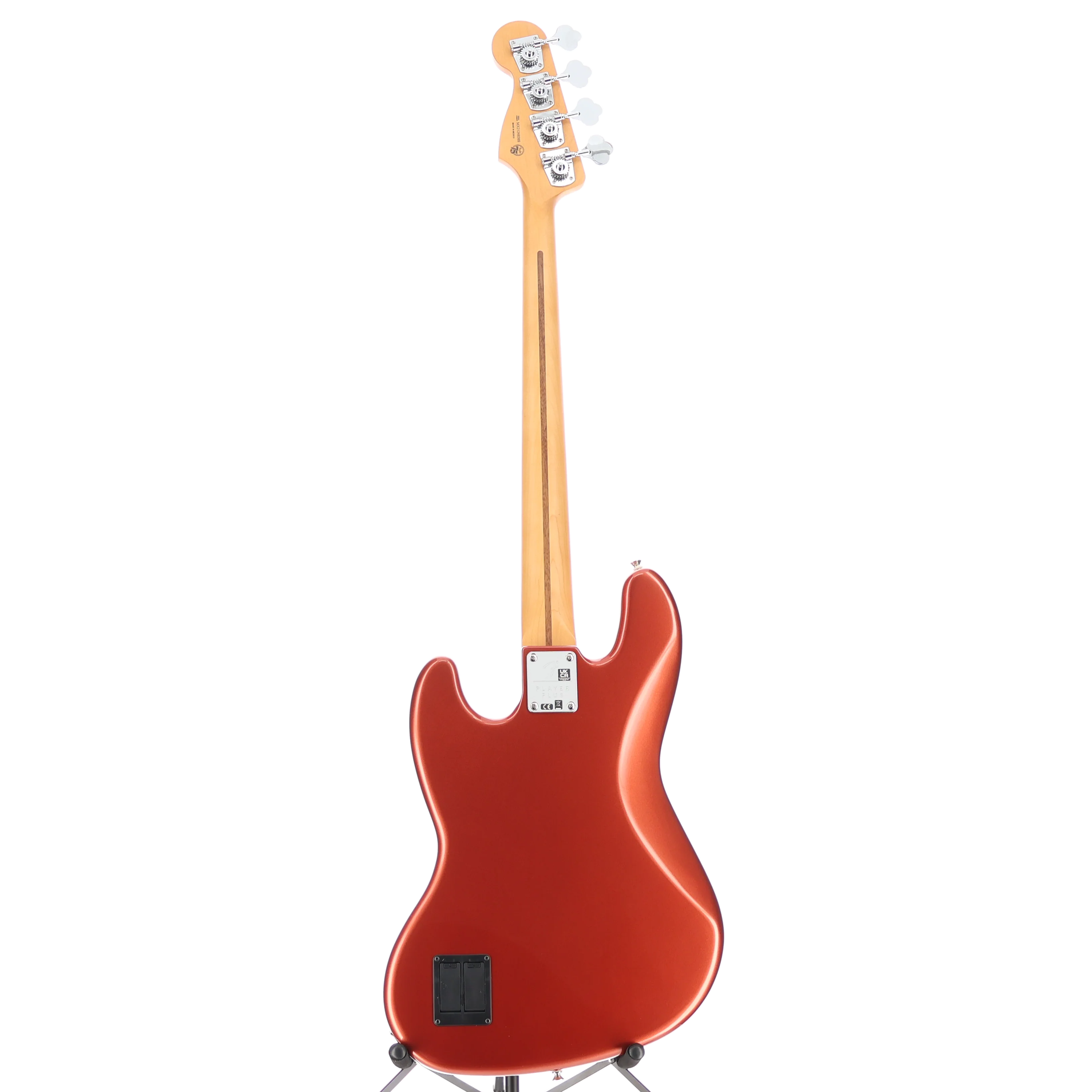 Fender Player Plus Jazz Bass, Maple Fingerboard, Aged Candy Apple Red (AA4) (48399) - Image 6