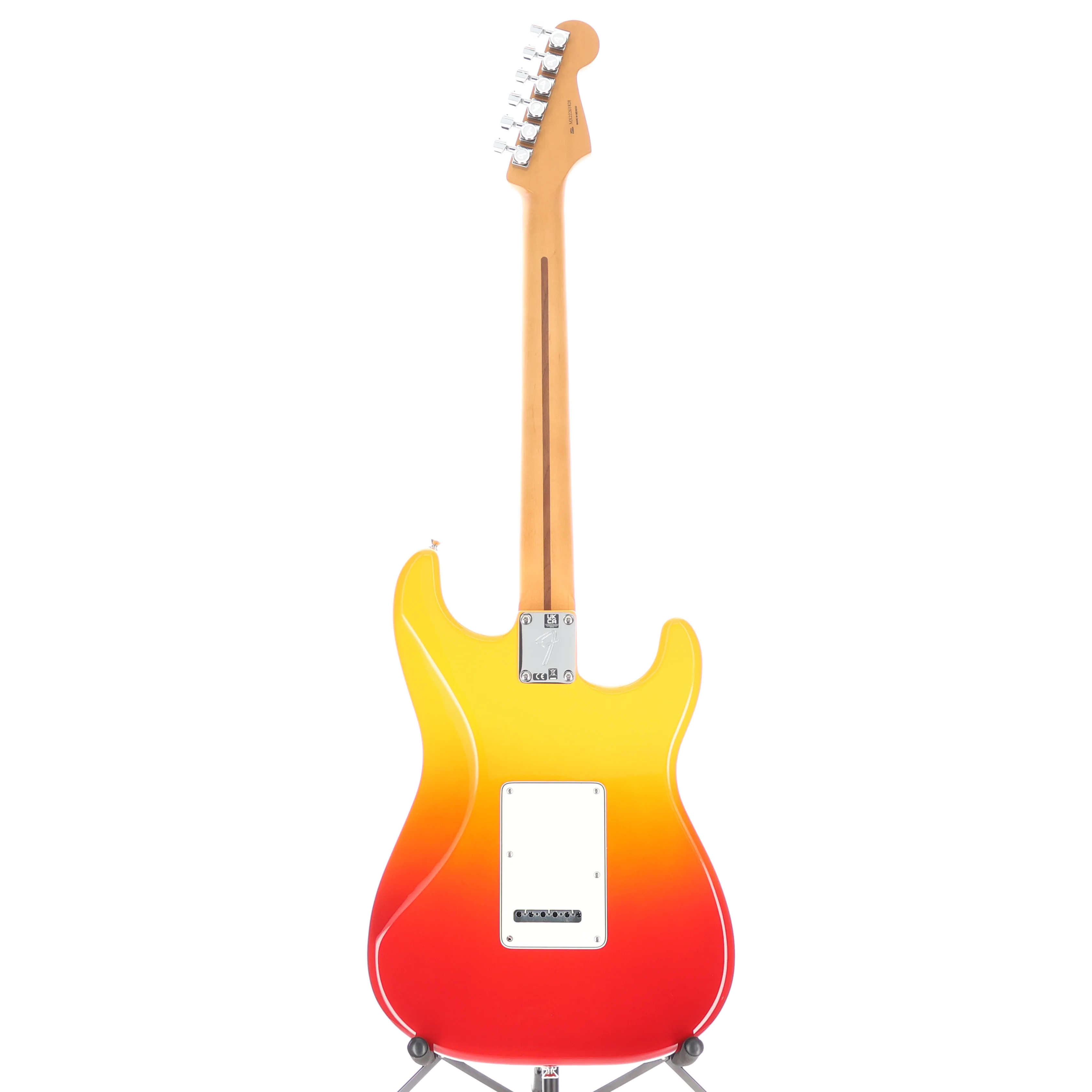 Fender Player Plus Stratocaster, Left-Hand, Pau Ferro Fingerboard, Tequila Sunrise (K9) (61828) - Image 6