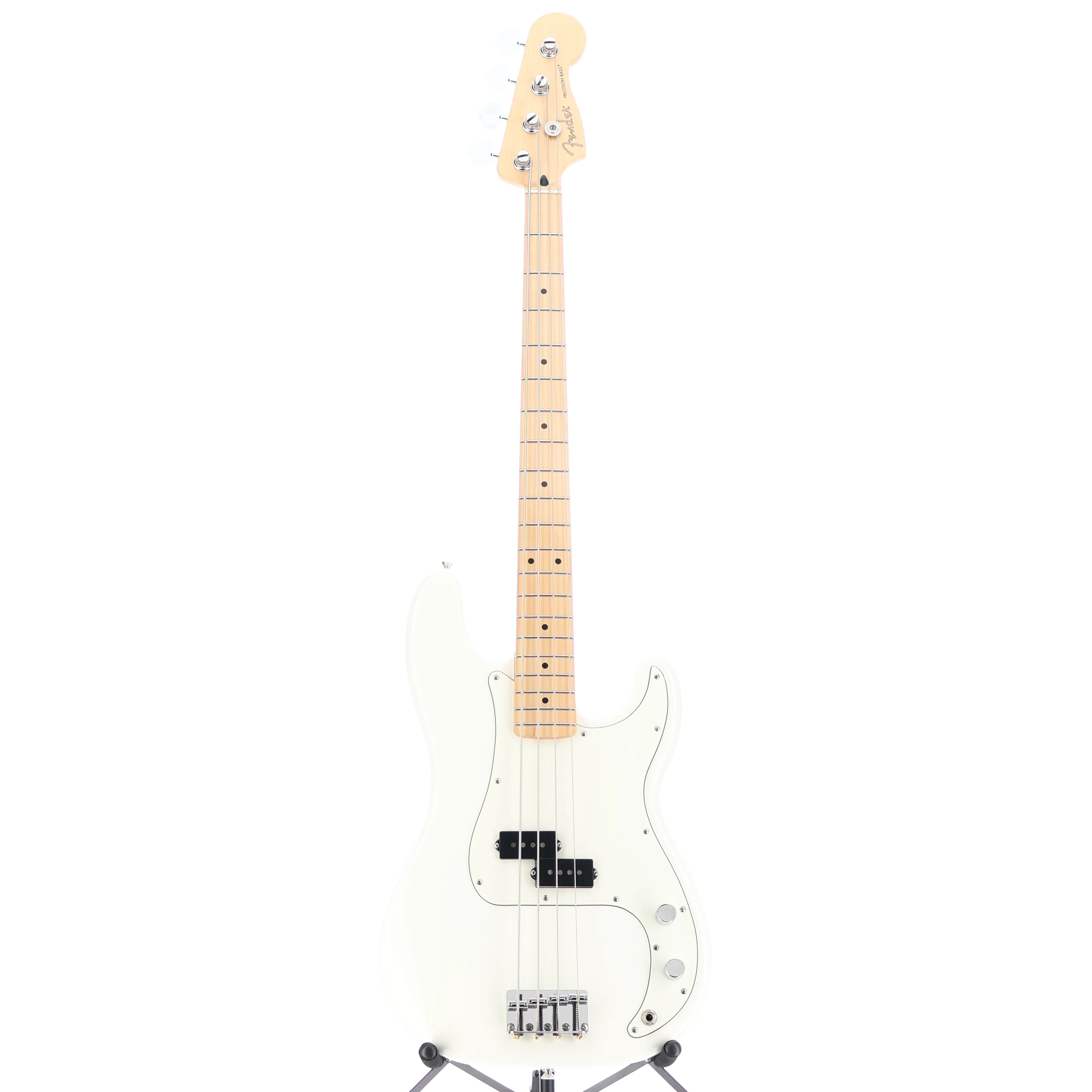 Fender Player Precision Bass, Maple Fingerboard, Polar White (SR) (57416) - Image 5