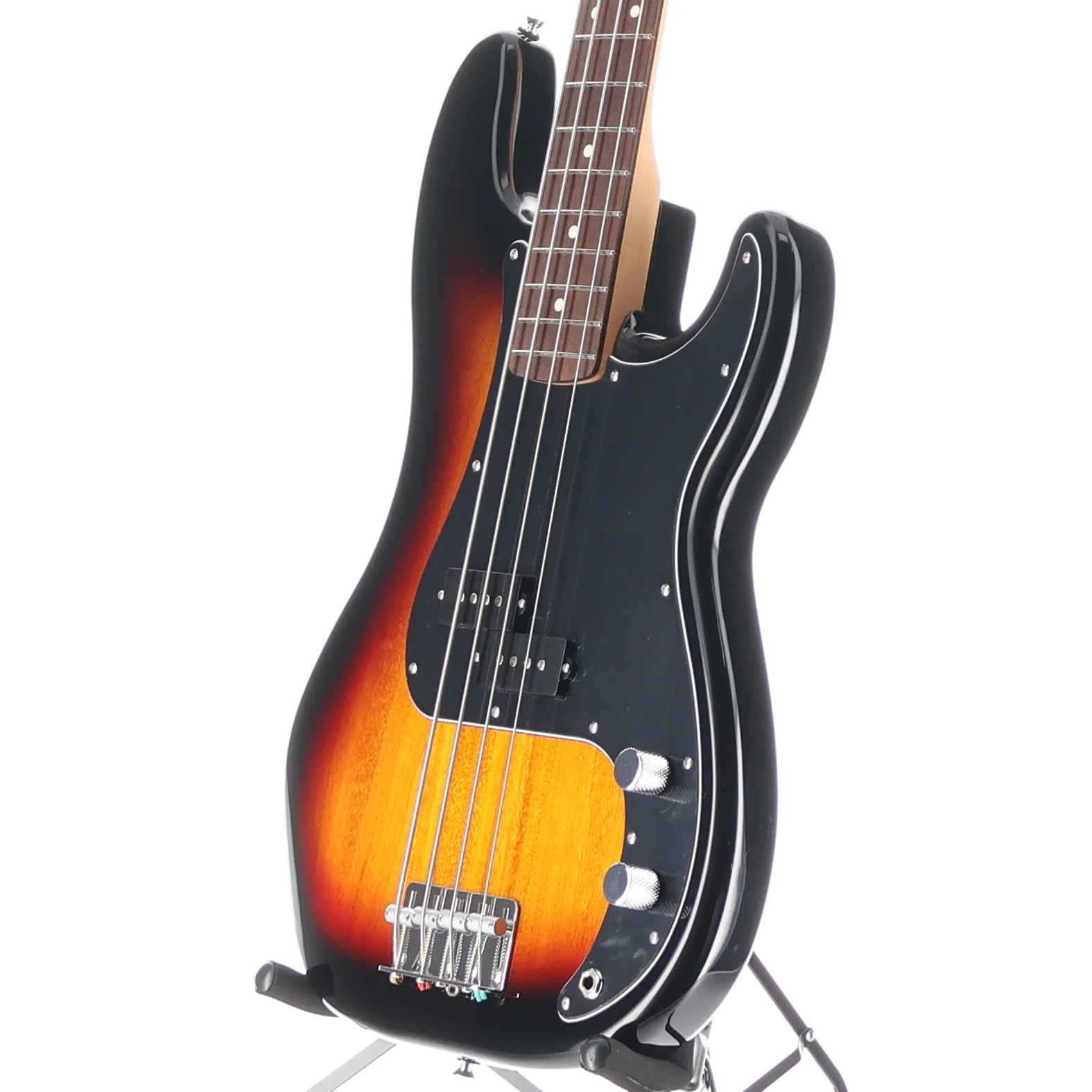Fender Standard Precision Bass, Laurel Fingerboard, 3-Color Sunburst, Expert Setup (SR) (08159) - Image 4
