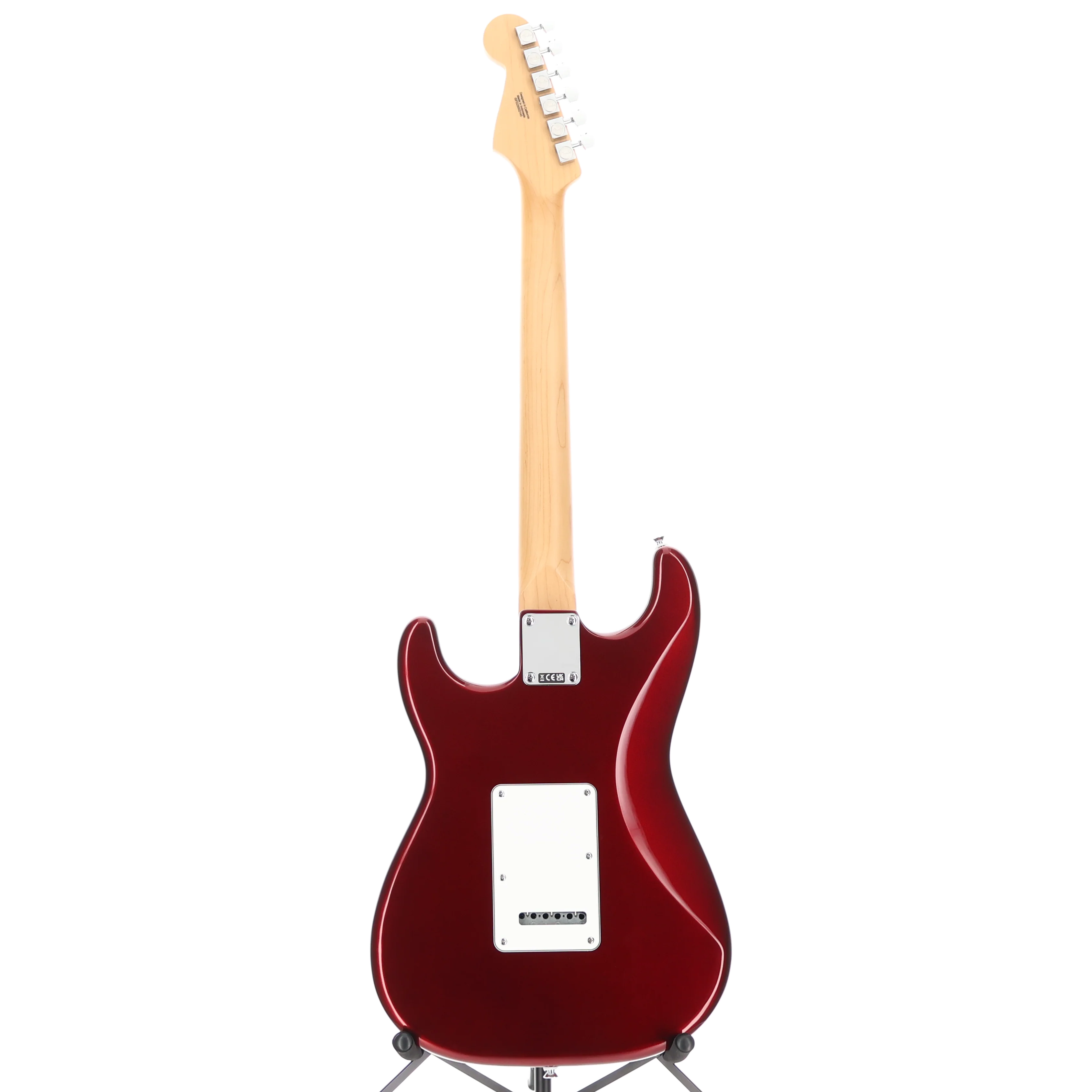 Fender Standard Stratocaster, White Pickguard, Candy Cola, Stage Ready (I9) (02145) - Image 6