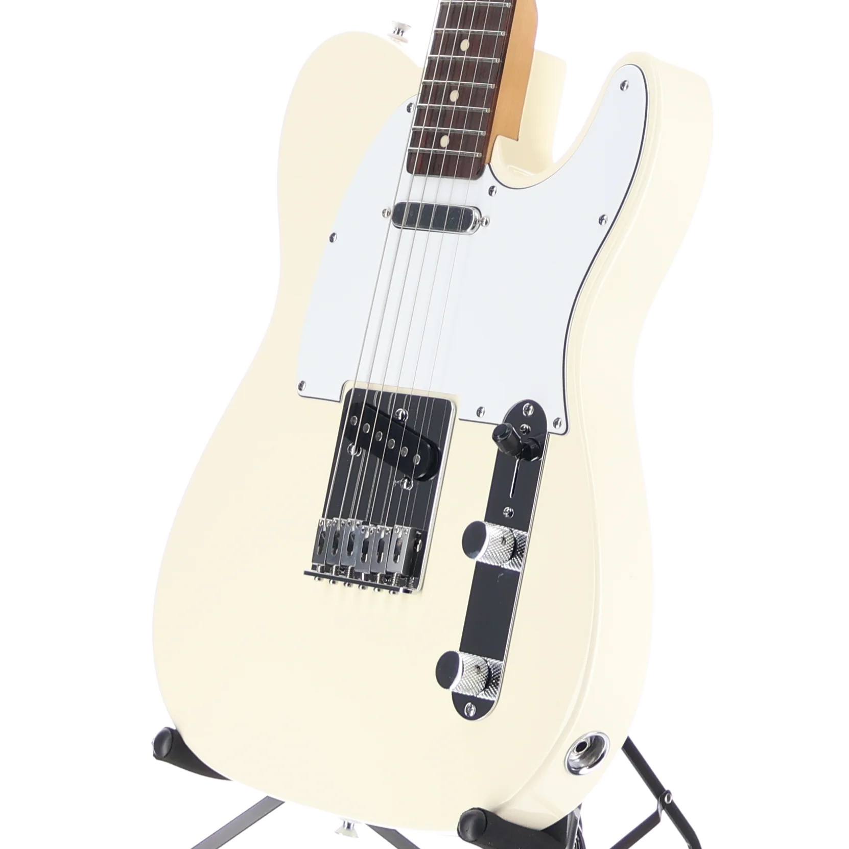 Fender Standard Telecaster, Laurel Fingerboard, White Pickguard, Olympic White (R13) (00494) - Image 4