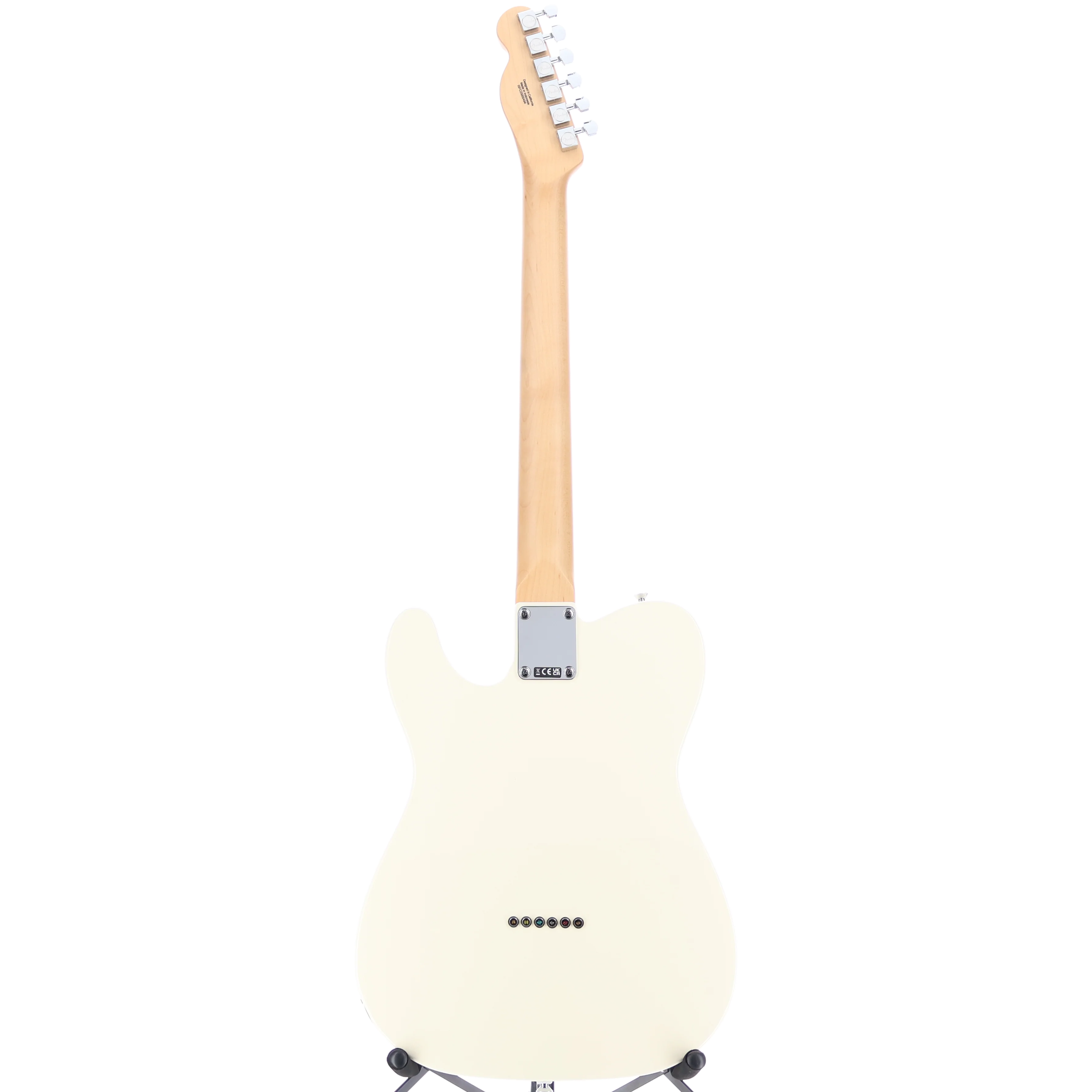 Fender Standard Telecaster, Laurel Fingerboard, White Pickguard, Olympic White (R13) (00494) - Image 6