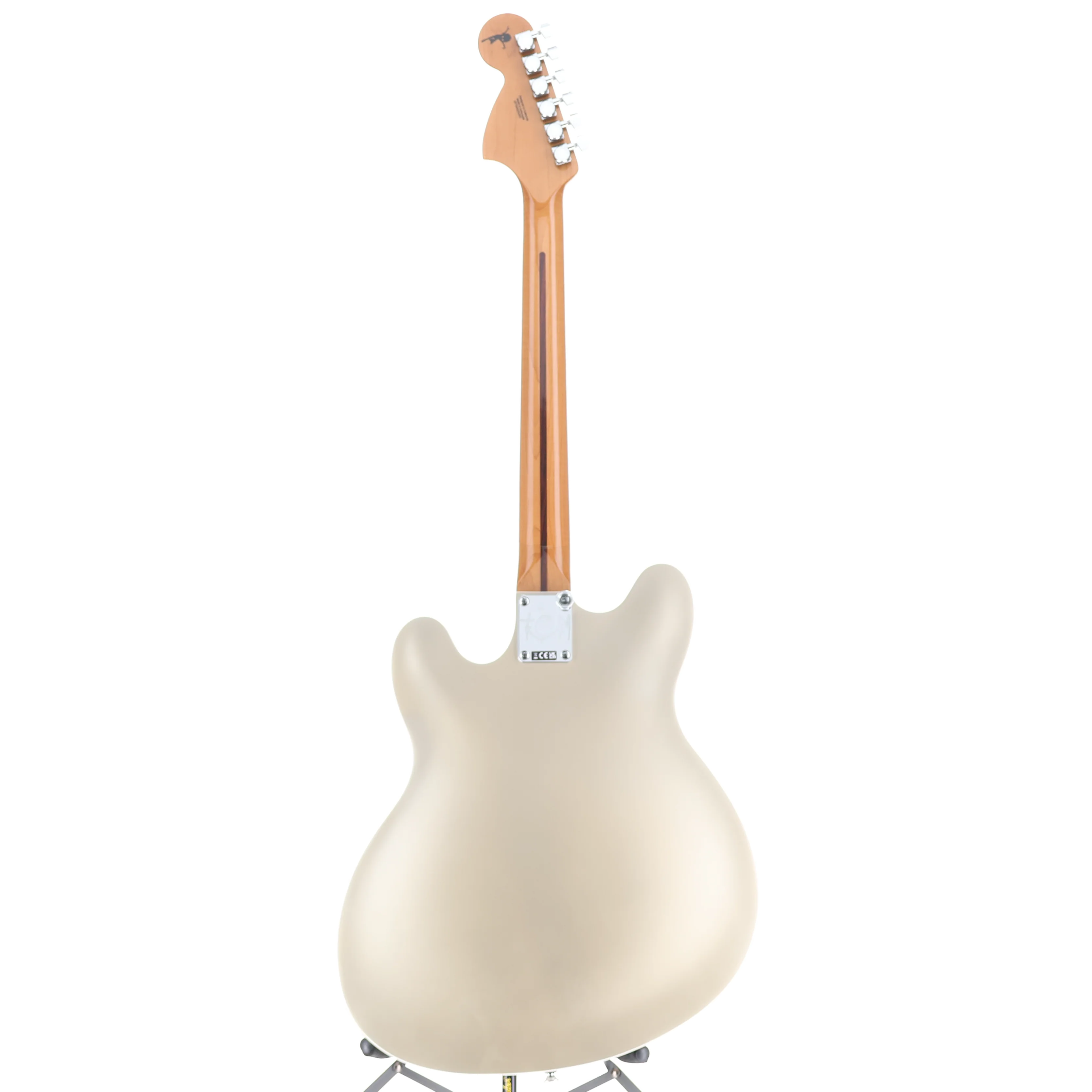 Fender Tom DeLonge Starcaster, Rosewood Fingerboard, Chrome Hardware, Satin Shoreline Gold (RP) (60544) - Image 6