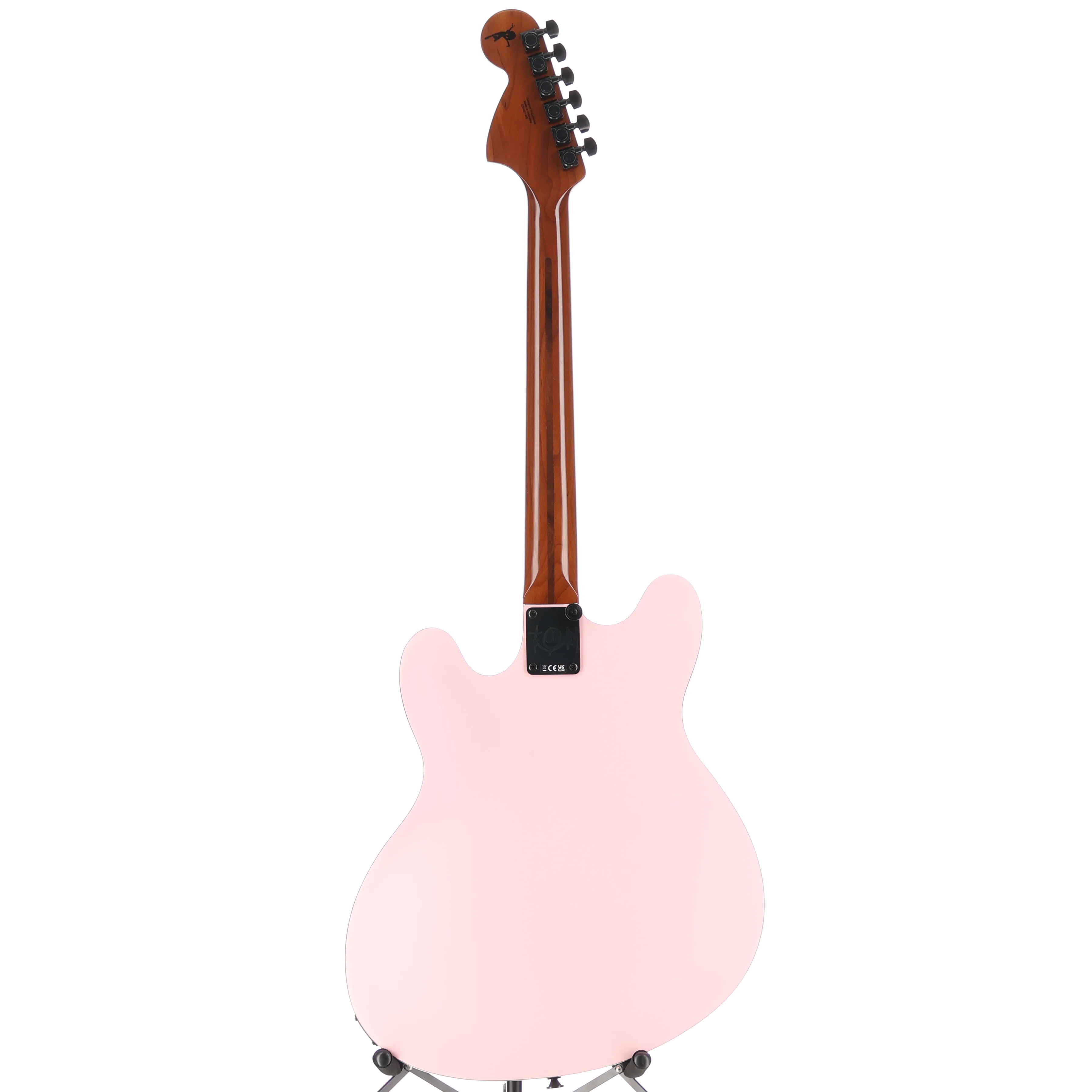 Fender Tom DeLonge Starcaster, Satin Shell Pink, Professional Setup (SR) (01486) - Image 6