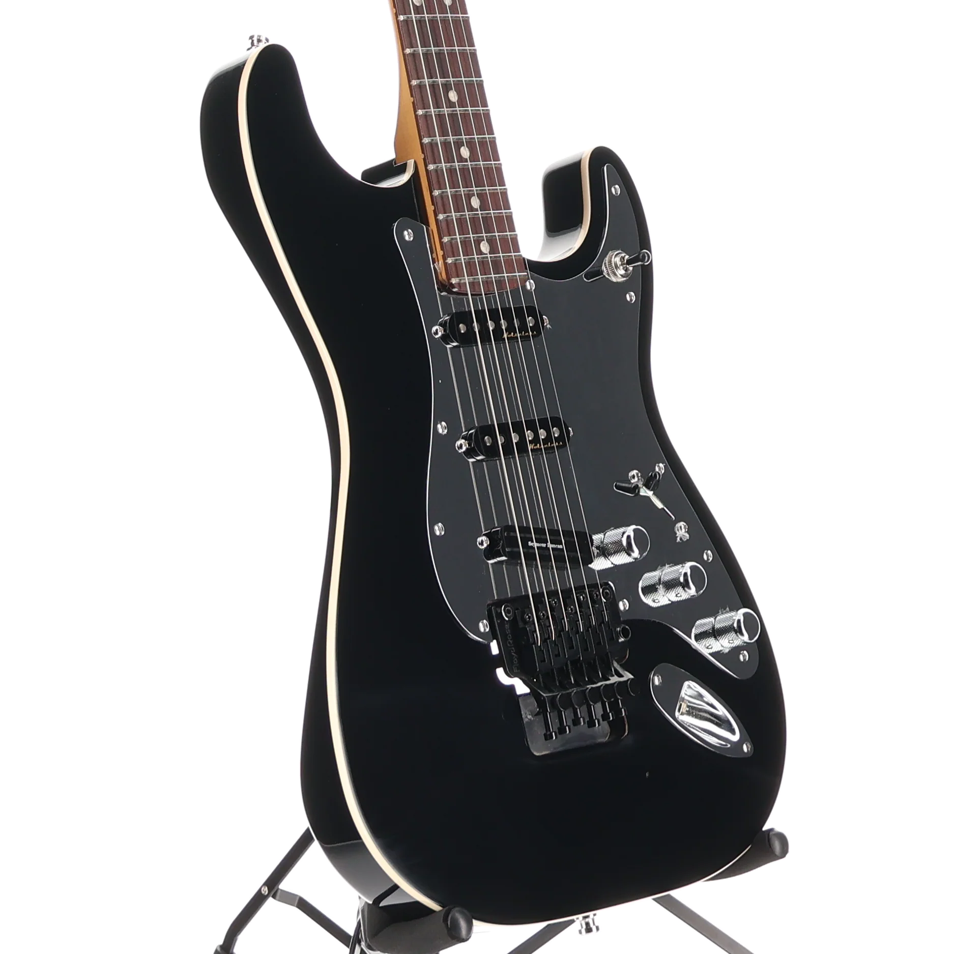 Fender Tom Morello Stratocaster, Rosewood Fingerboard, Black (RC3) (38998) - Image 3