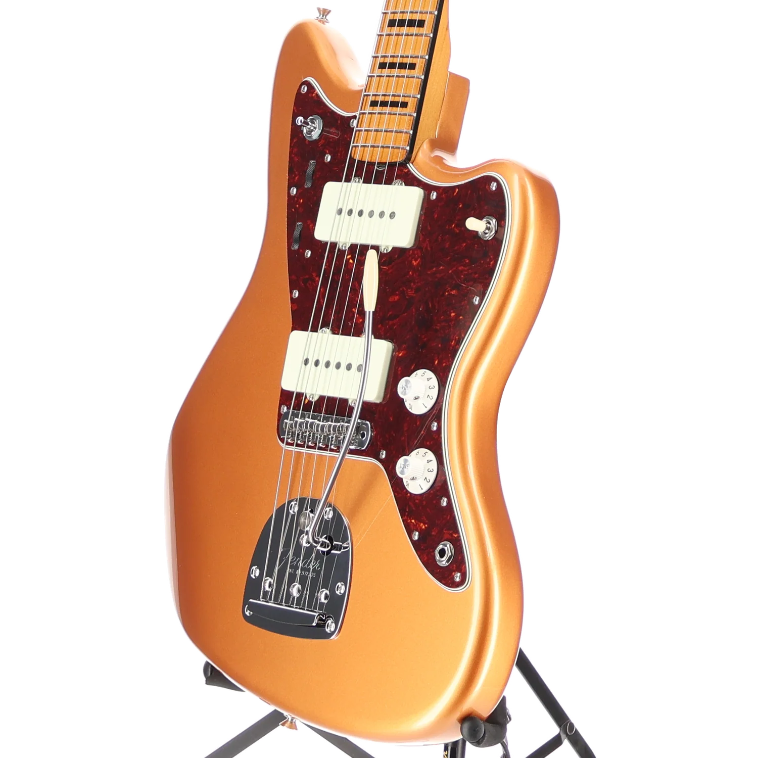 Fender Troy Van Leeuwen Jazzmaster, Bound Maple Fingerboard, Copper Age (RC3) (05291) - Image 4
