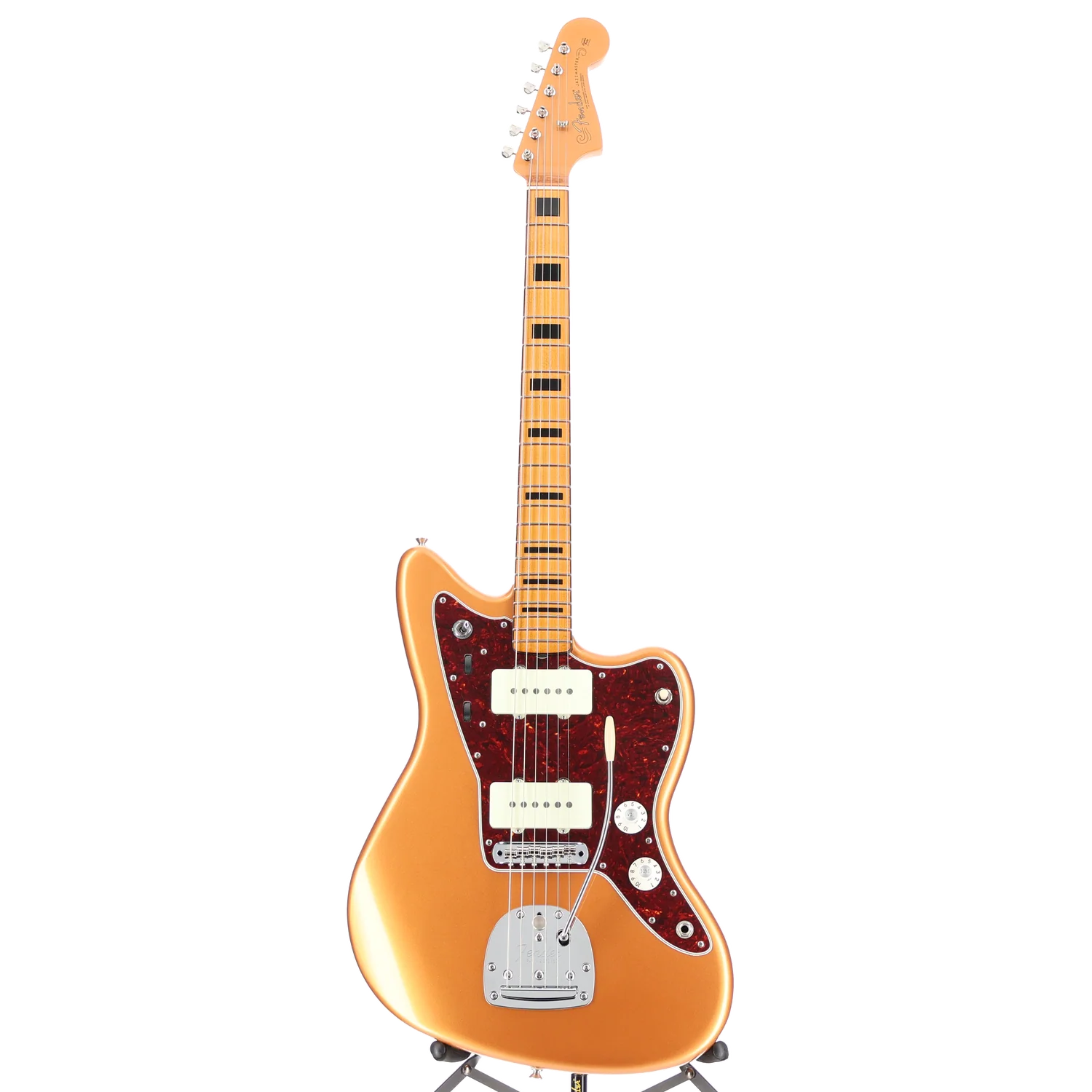 Fender Troy Van Leeuwen Jazzmaster, Bound Maple Fingerboard, Copper Age (RC3) (05291) - Image 5