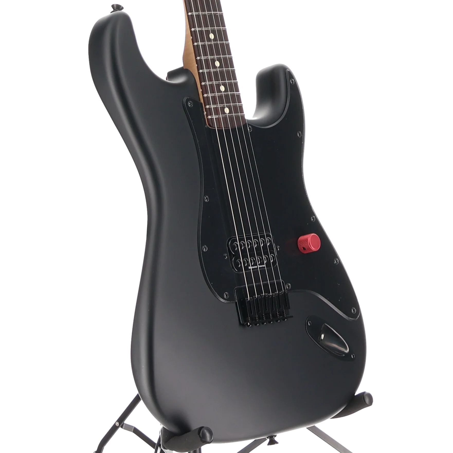 Fender TTS* Limited Edition Tom Delonge Stratocaster, Rosewood Fingerboard, Blackout (RC2) (24643) - Image 3