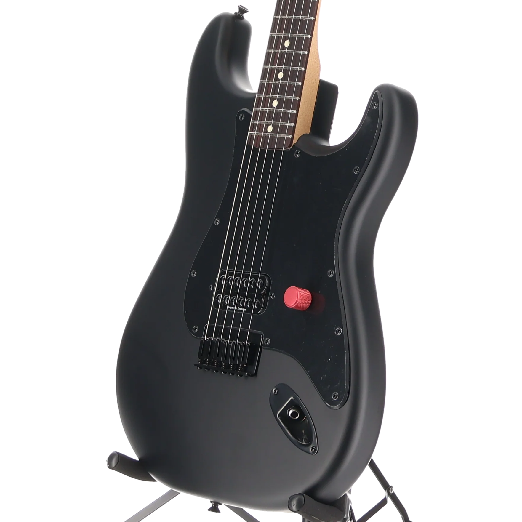 Fender TTS* Limited Edition Tom Delonge Stratocaster, Rosewood Fingerboard, Blackout (RC2) (24643) - Image 4