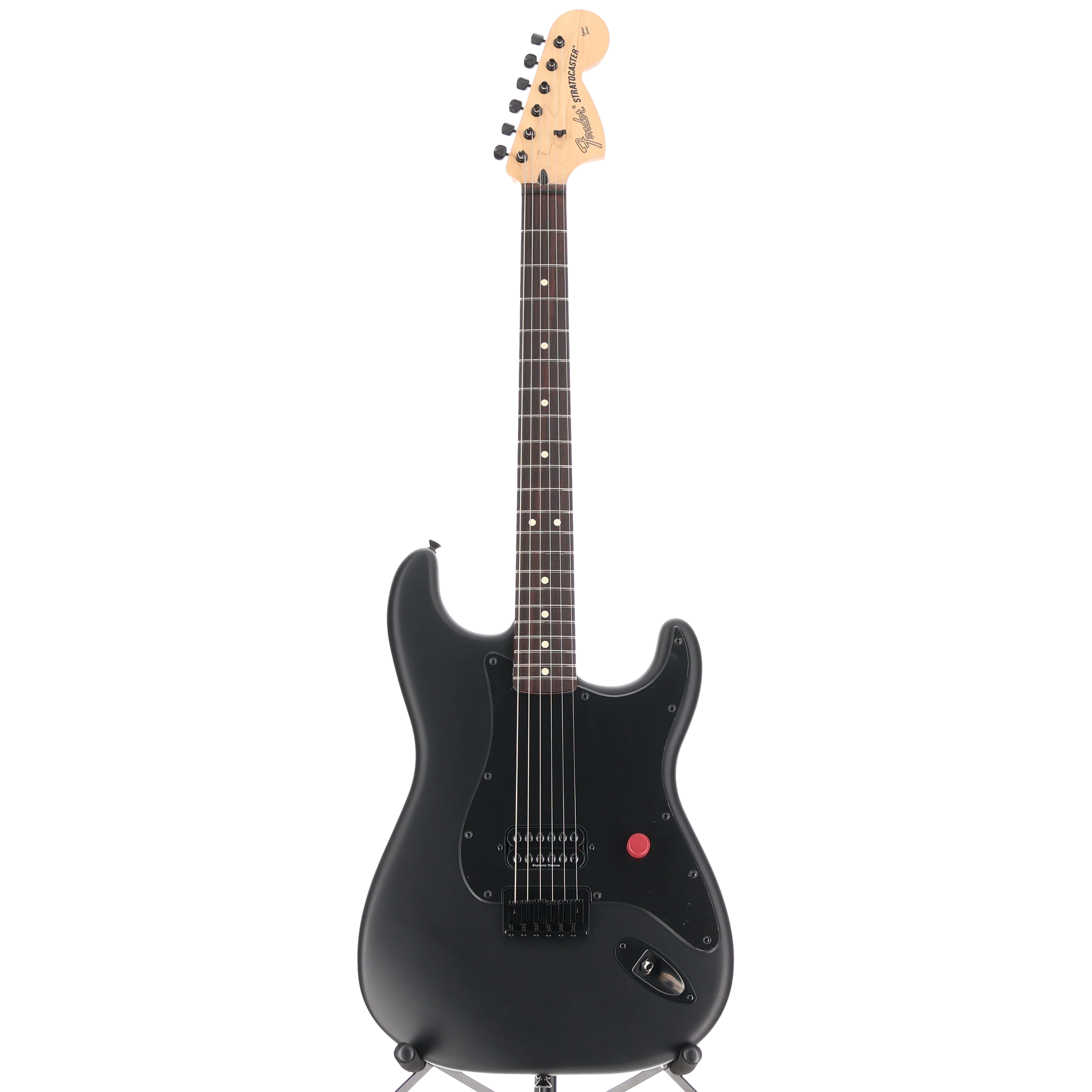 Fender TTS* Limited Edition Tom Delonge Stratocaster, Rosewood Fingerboard, Blackout (RC2) (24643) - Image 5