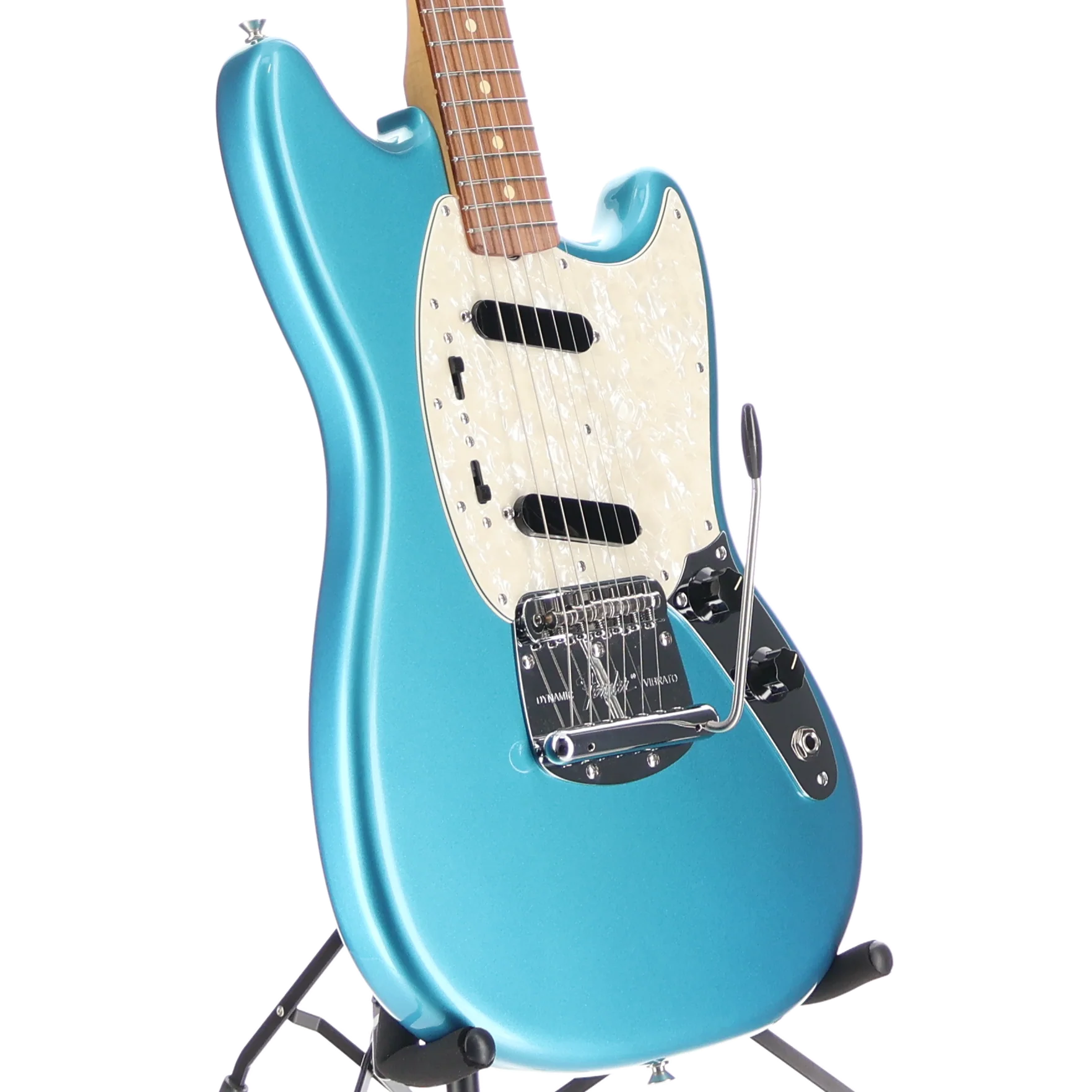 Fender Vintera '60s Mustang, Pau Ferro Fingerboard, Lake Placid Blue (K11) (29996) - Image 3