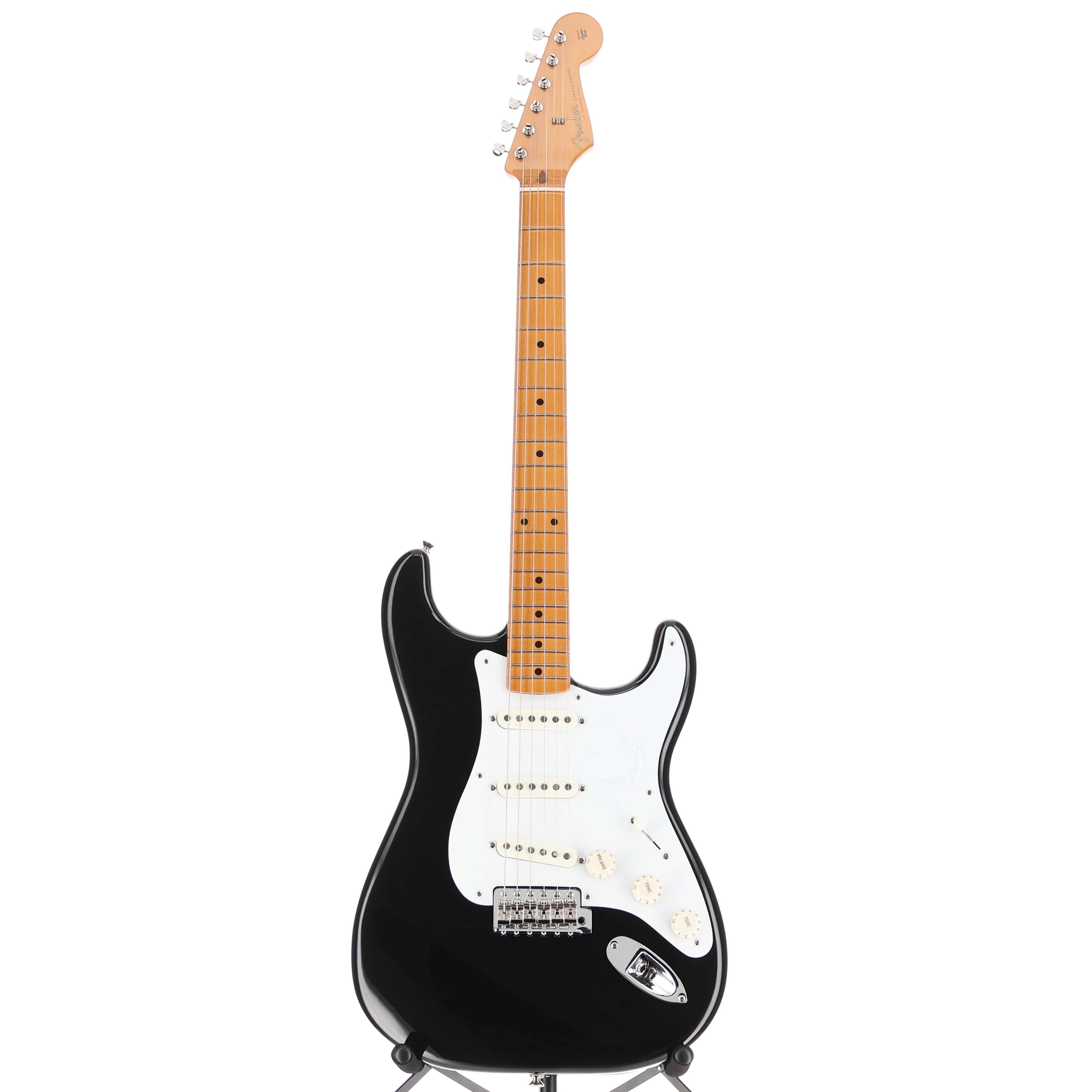Fender Vintera II '50s Stratocaster, Maple Fingerboard, Black (A4) (35993) - Image 5