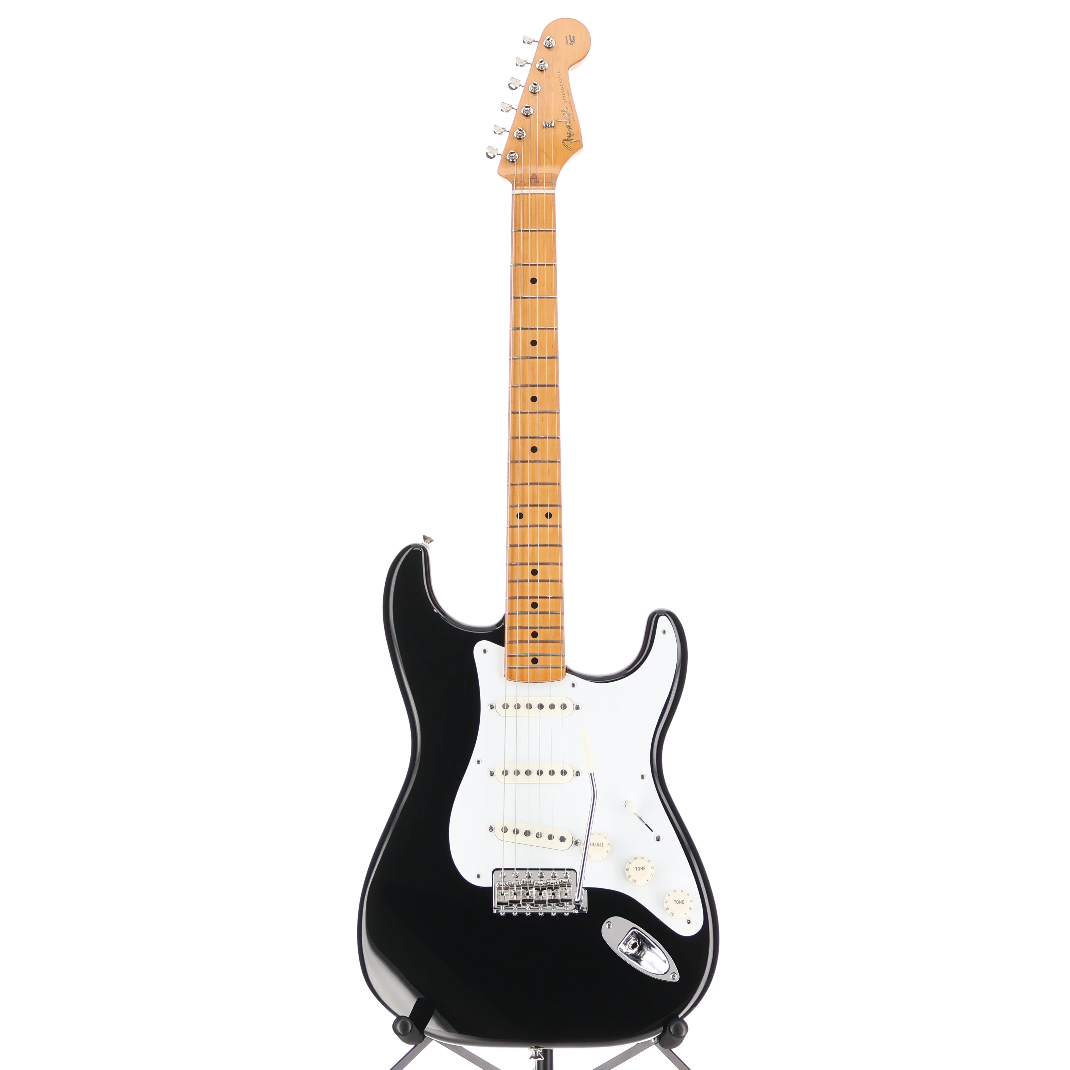 Fender Vintera II '50s Stratocaster, Maple Fingerboard, Black, Fully Tested (I2) (42384) - Image 5