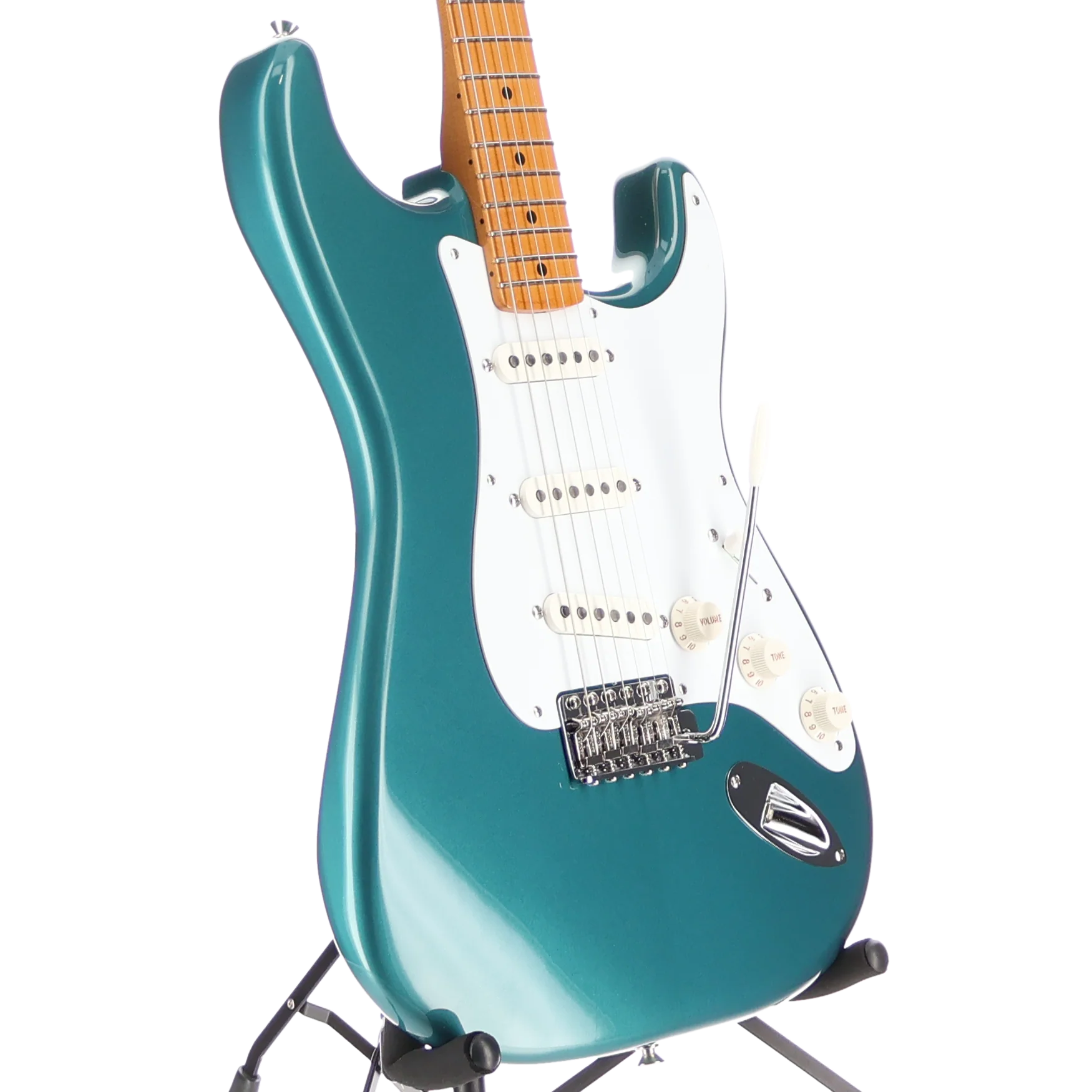Fender Vintera II '50s Stratocaster, Maple Fingerboard, Ocean Turquoise (W6) (75551) - Image 3