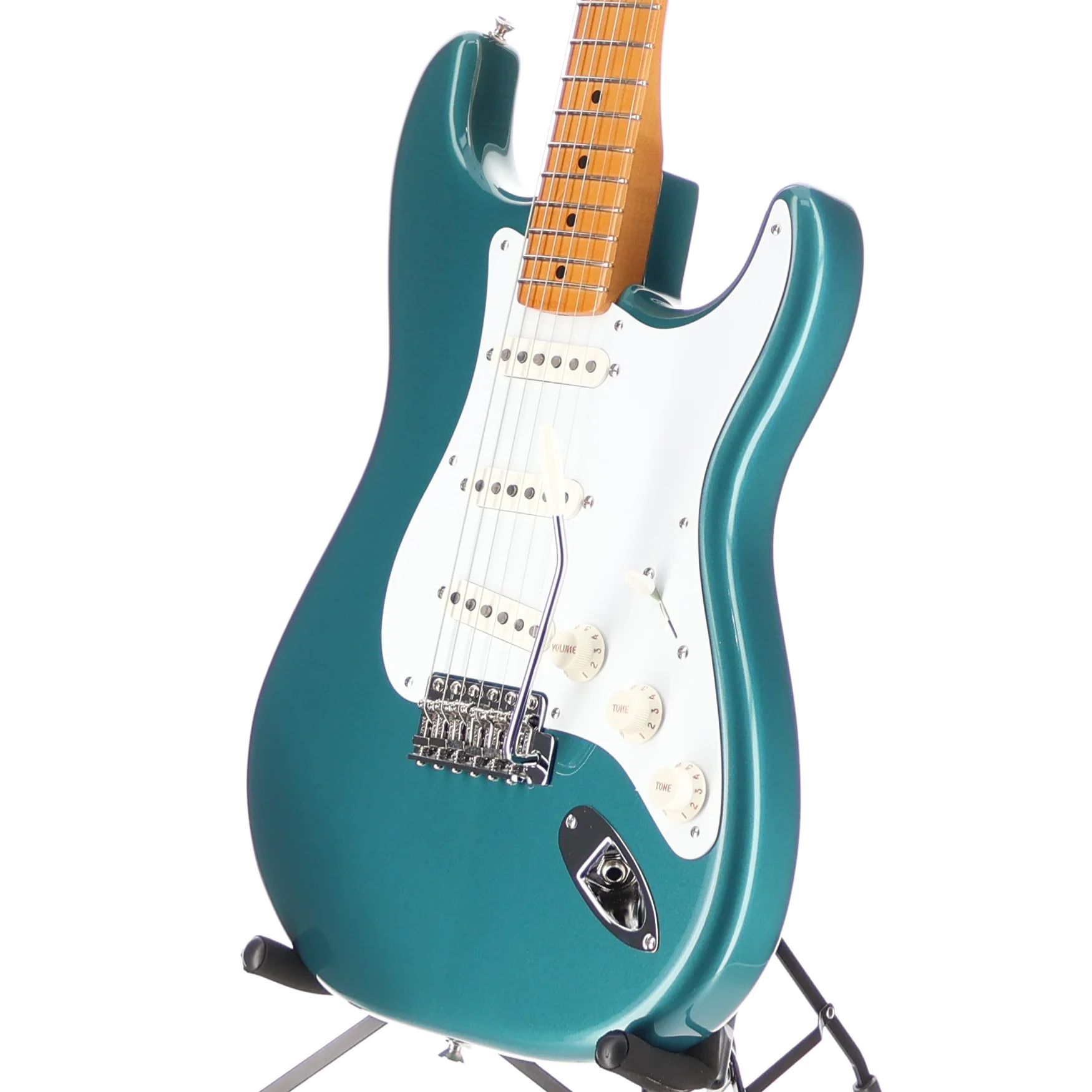 Fender Vintera II '50s Stratocaster, Maple Fingerboard, Ocean Turquoise (W6) (75551) - Image 4