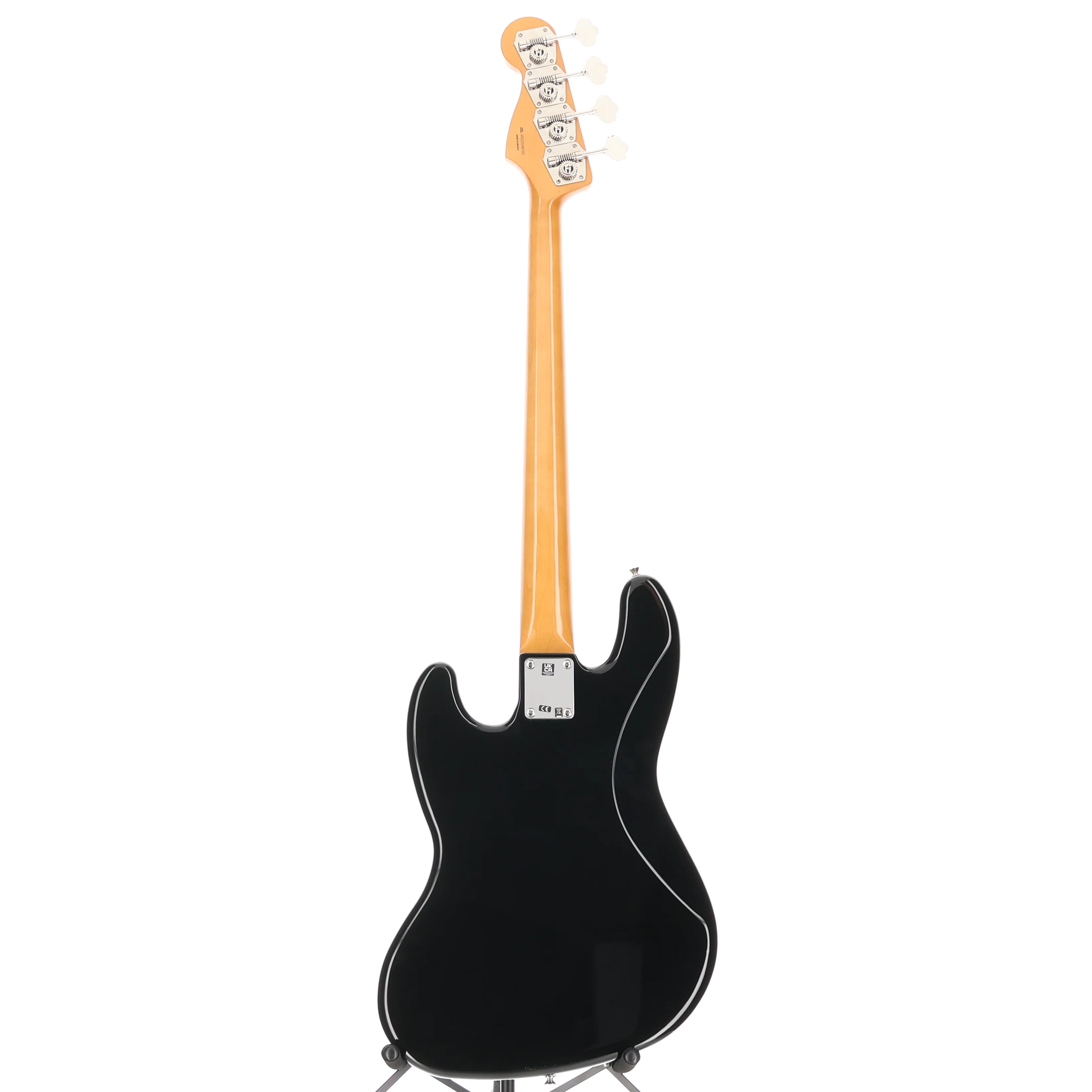 Fender Vintera II '60s Jazz Bass, Black, Rosewood Fingerboard, Plays Great (G3) (08292) - Image 6