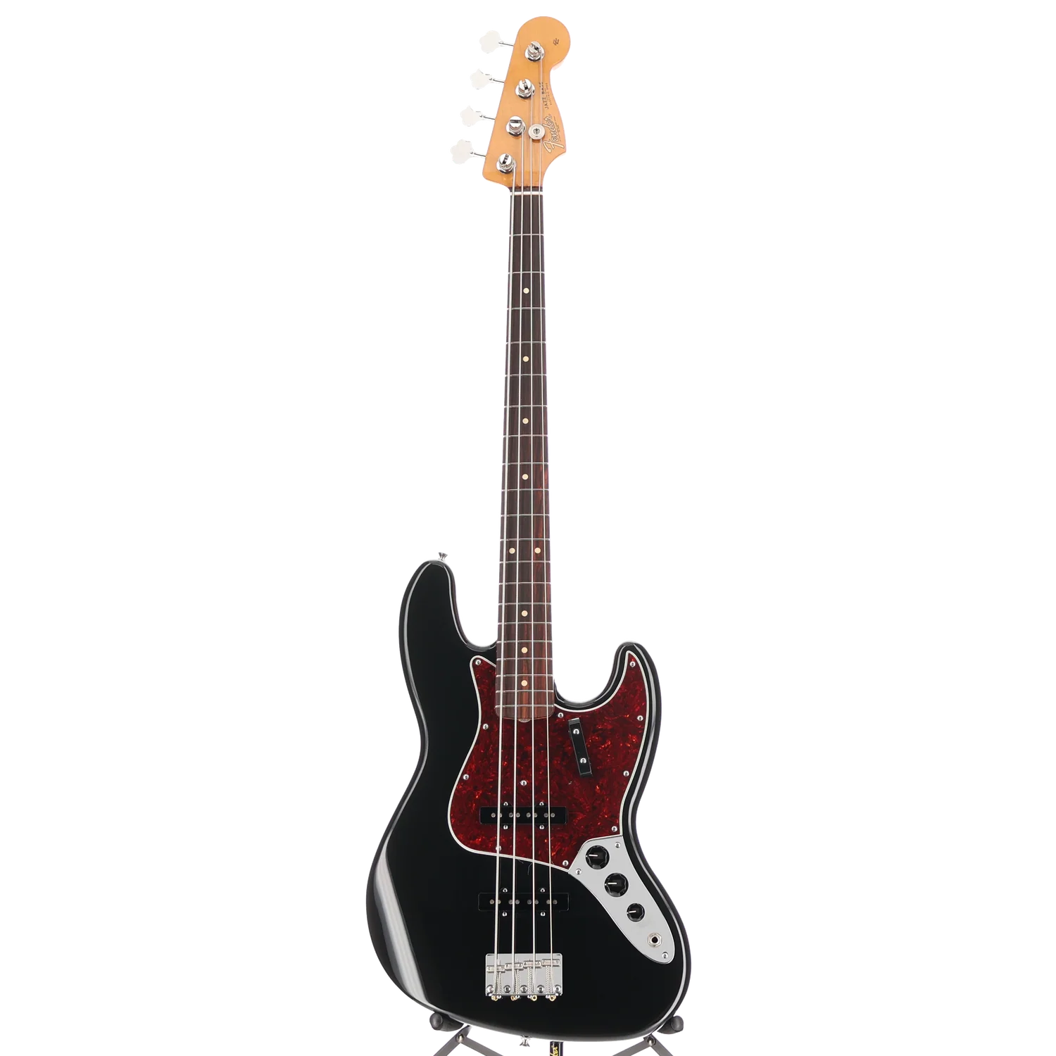 Fender Vintera II '60s Jazz Bass, Rosewood Fingerboard, Black (J1) (76492) - Image 5