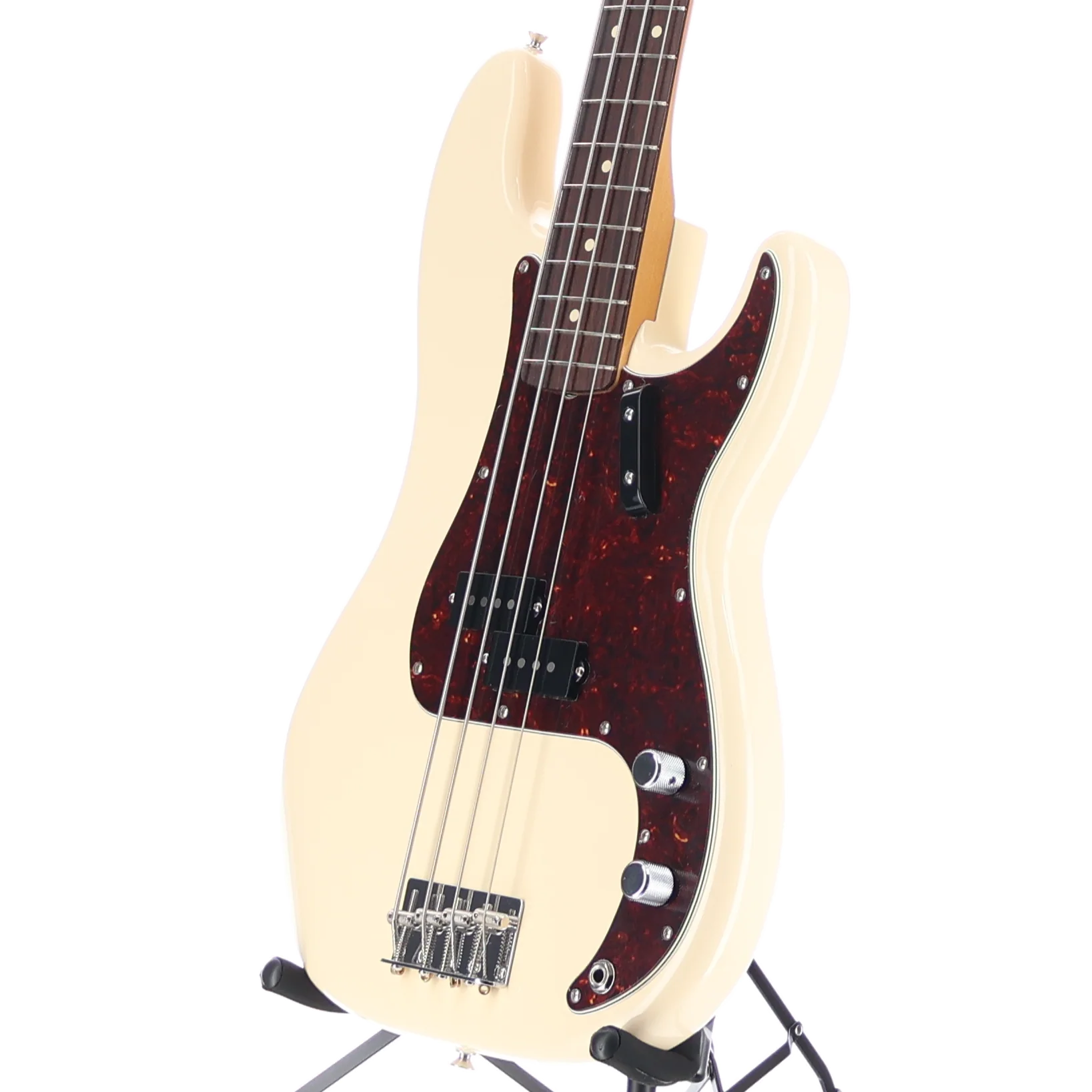 Fender Vintera II '60s Precision Bass, Rosewood Fingerboard, Olympic White (AA6) (13734) - Image 4