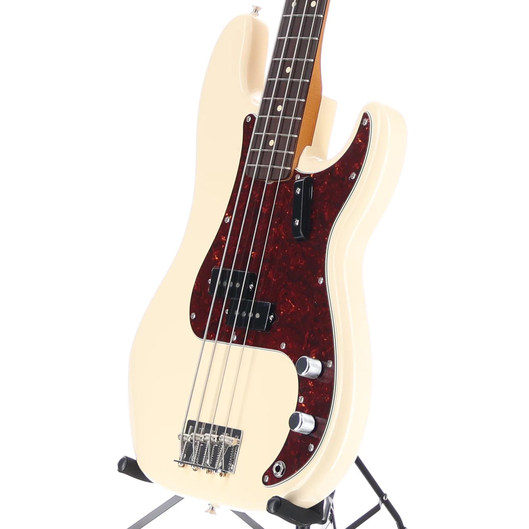 Fender Vintera II '60s Precision Bass, Rosewood Fingerboard, Olympic White (E9) (77276) - Image 4